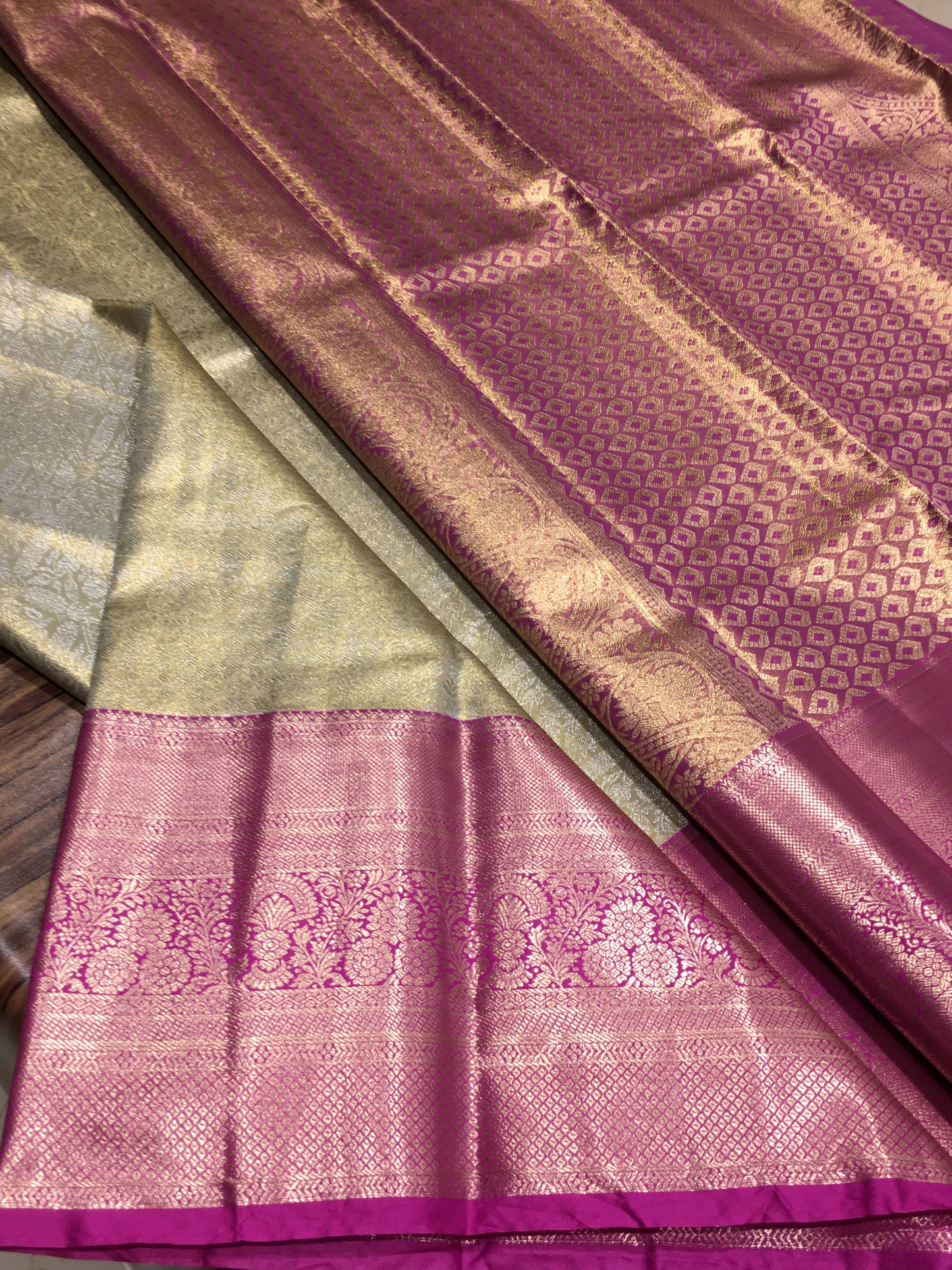 Semi Kanchipuram tissue