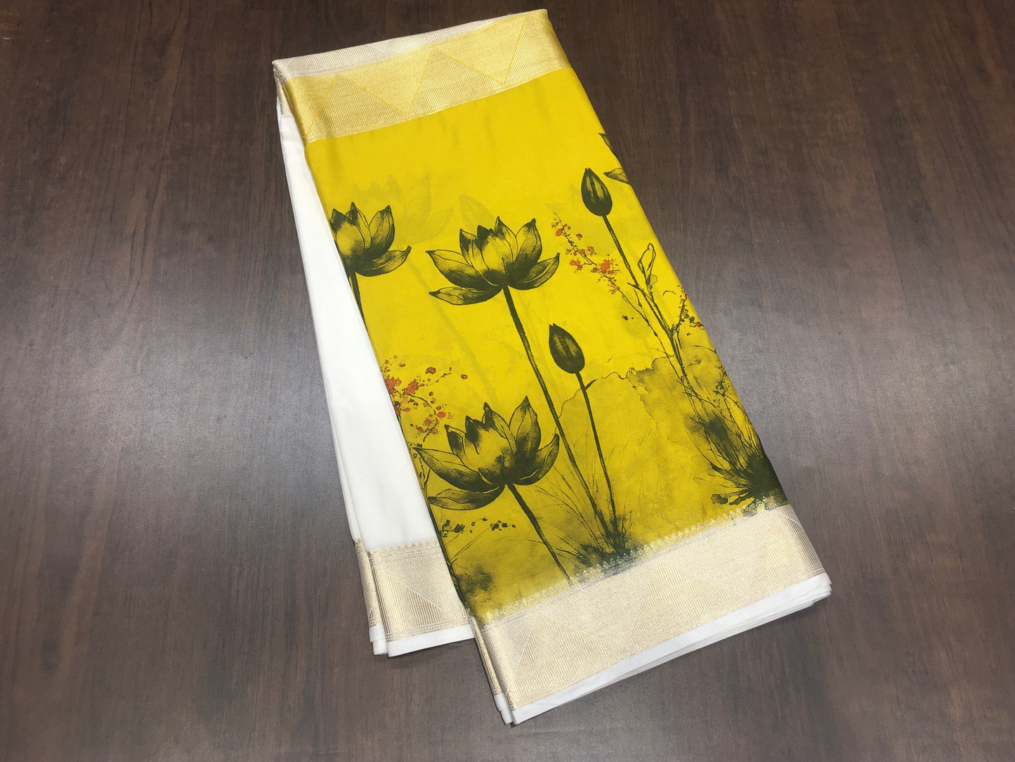 Semi Mysore Crape Silk