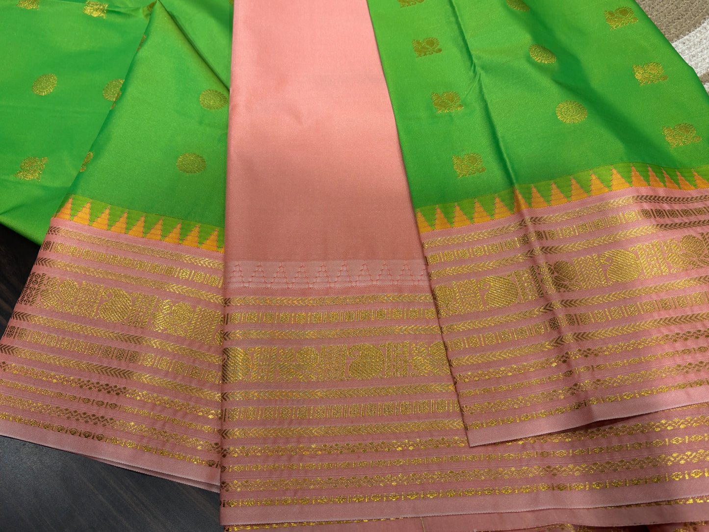 Semi Kanchipuram silk