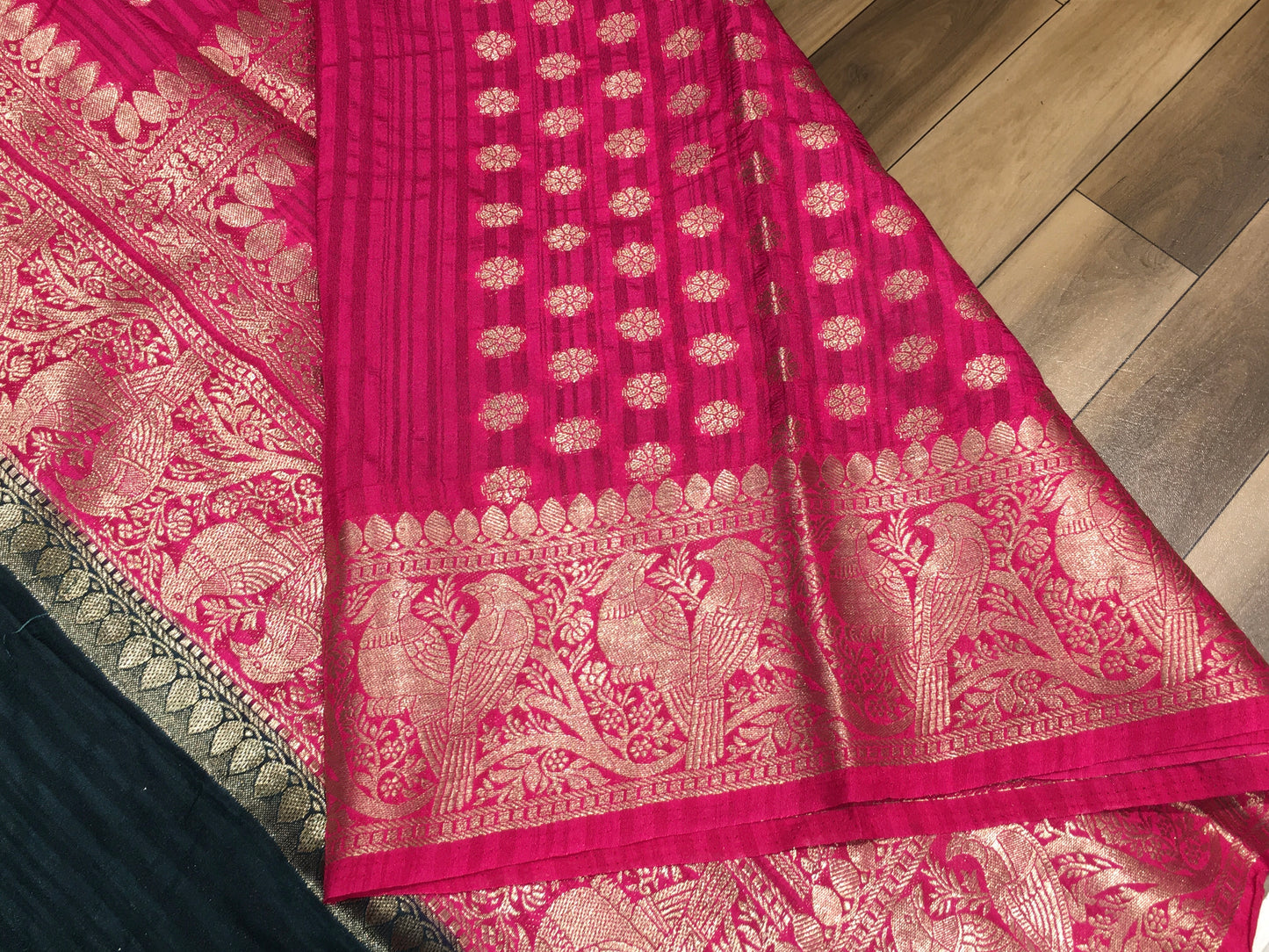 Raw silk saree
