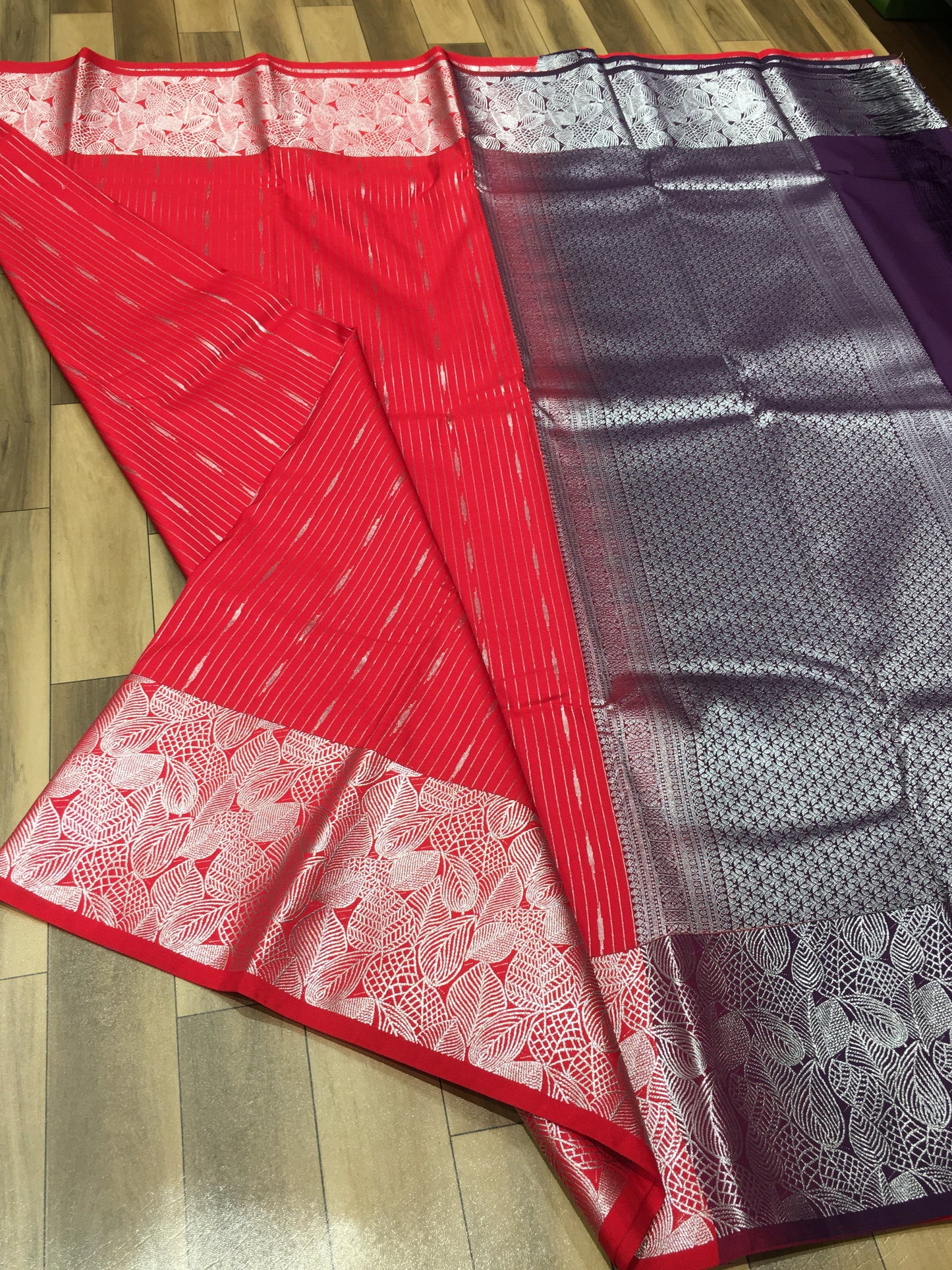 Semi Kanchipuram silk