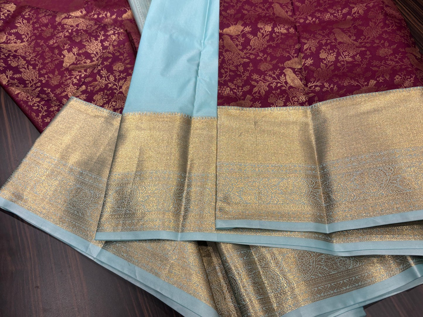 Semi Kanchipuram silk