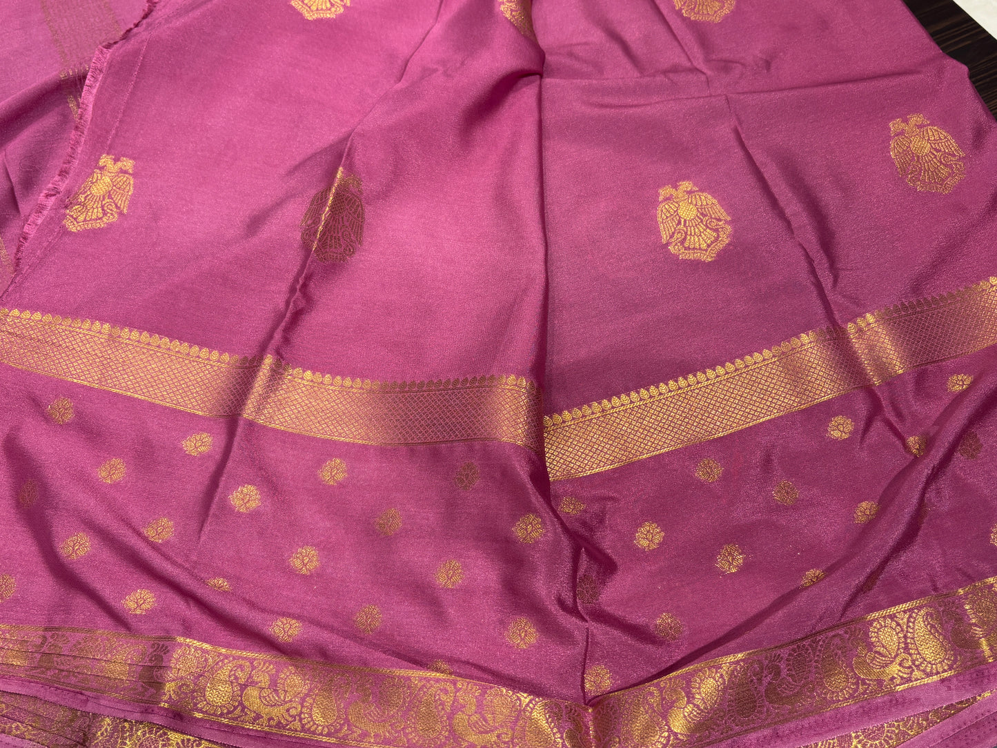 Semi Mysore crape