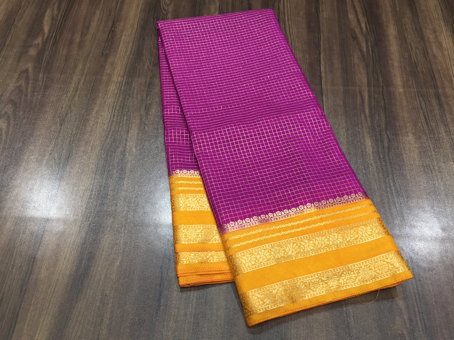 Semi Mysore Crape Silk