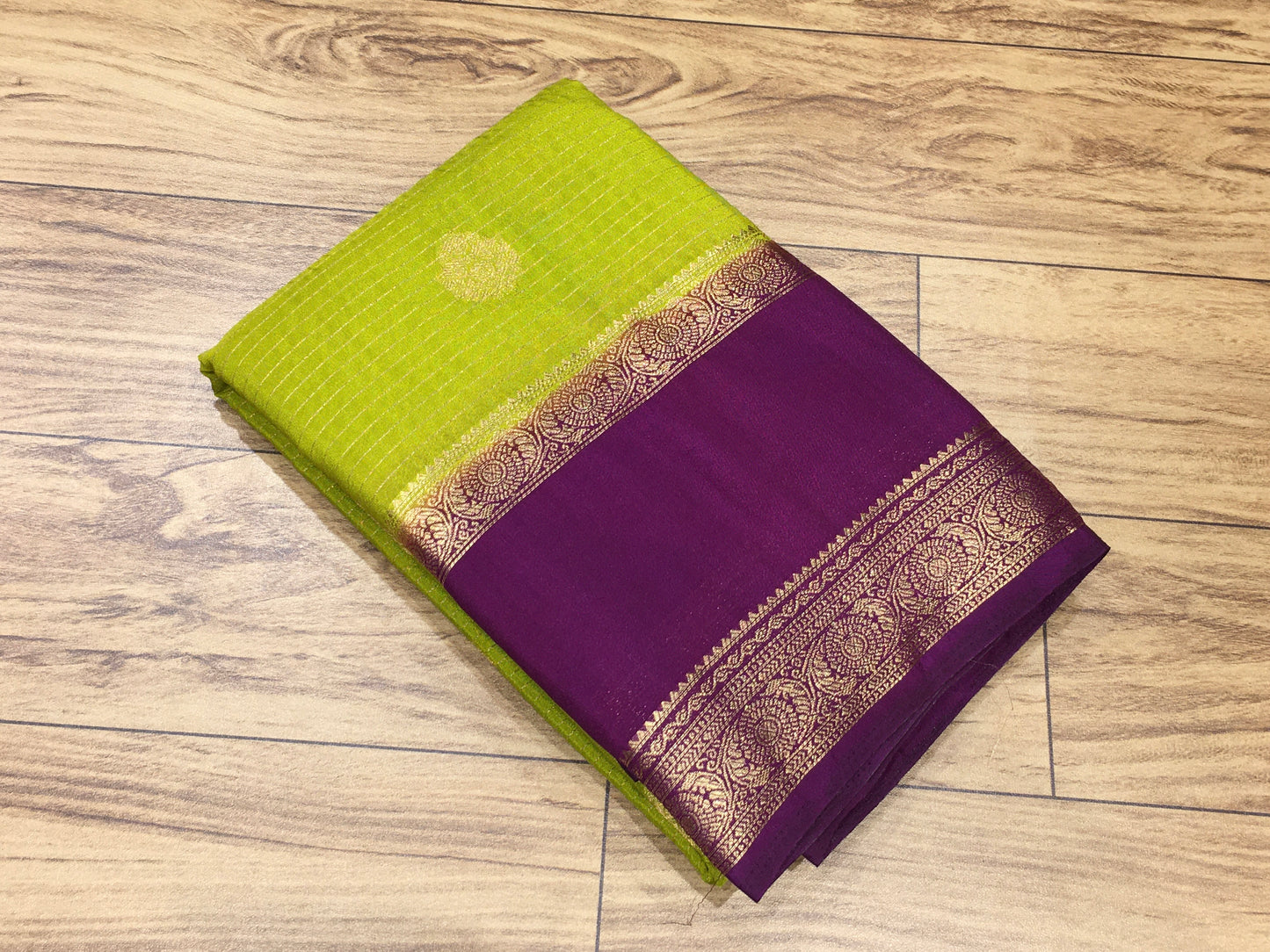 Semi Mysore Crape Silk
