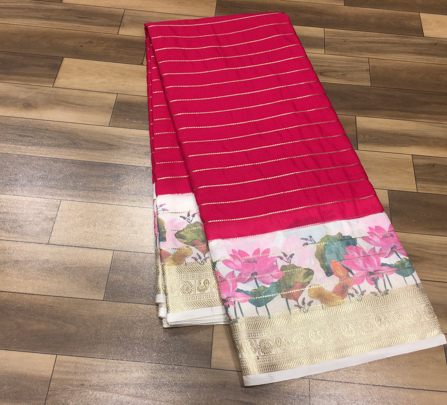 Semi Mysore Crape Silk