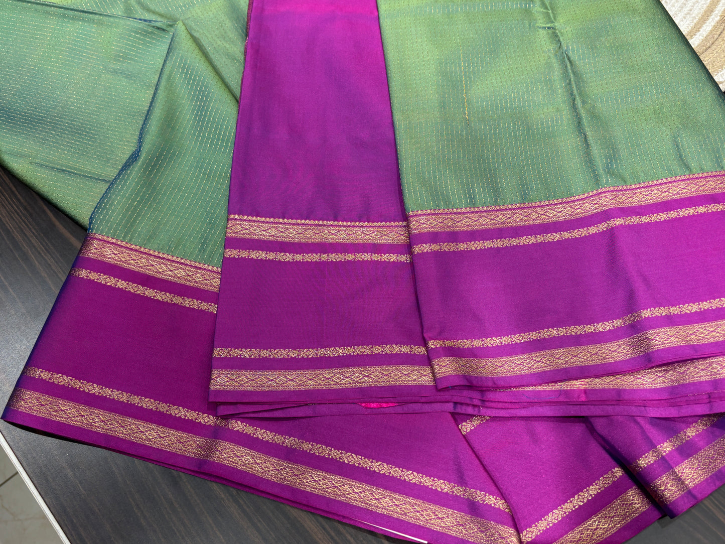 Semi Kanchipuram silk