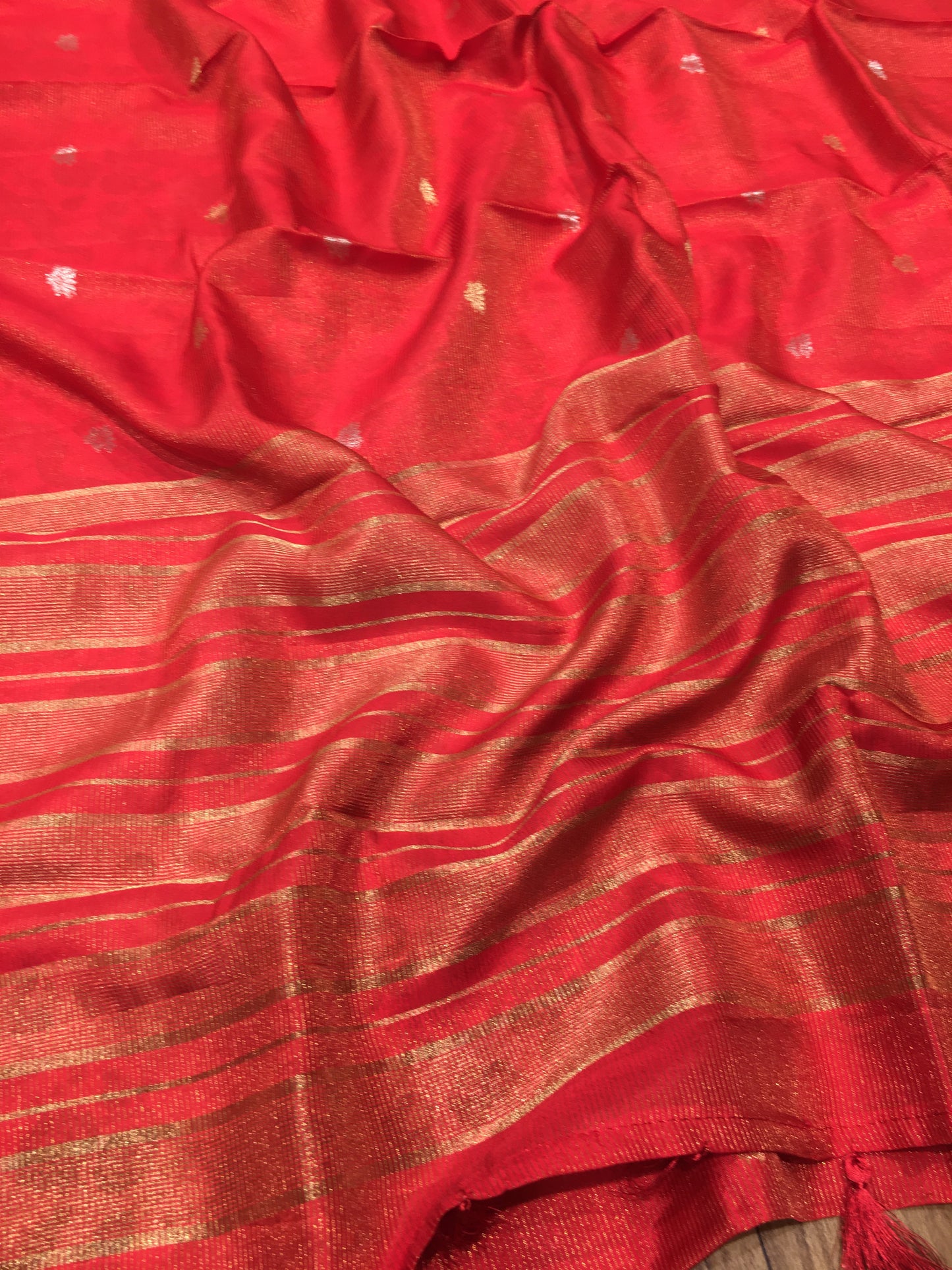 Moonga Crape Saree