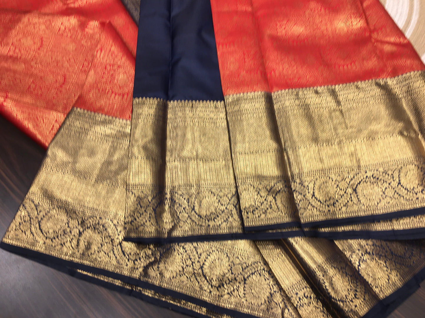 Semi Kanchipuram silk