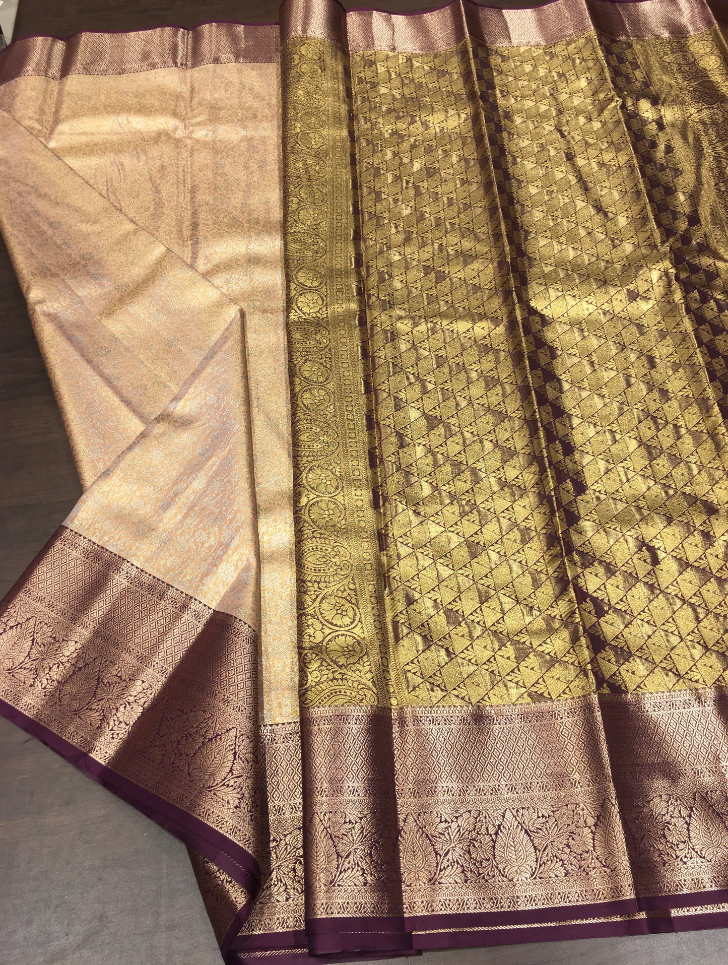 Semi Kanchipuram tissue