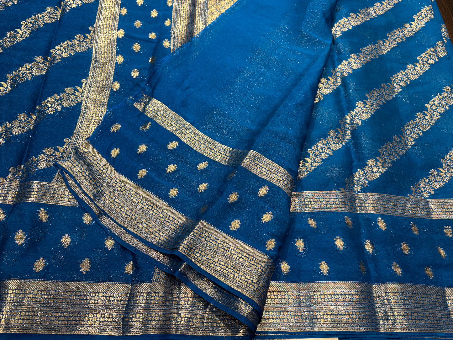 Chiffon georgette saree