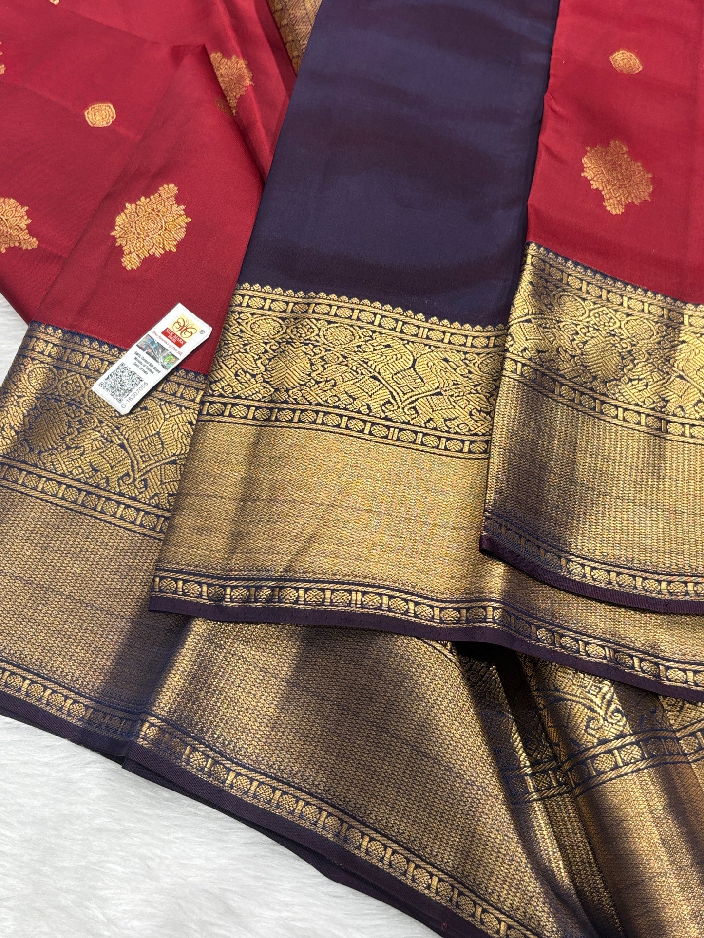 Pure Kanchipuram silk