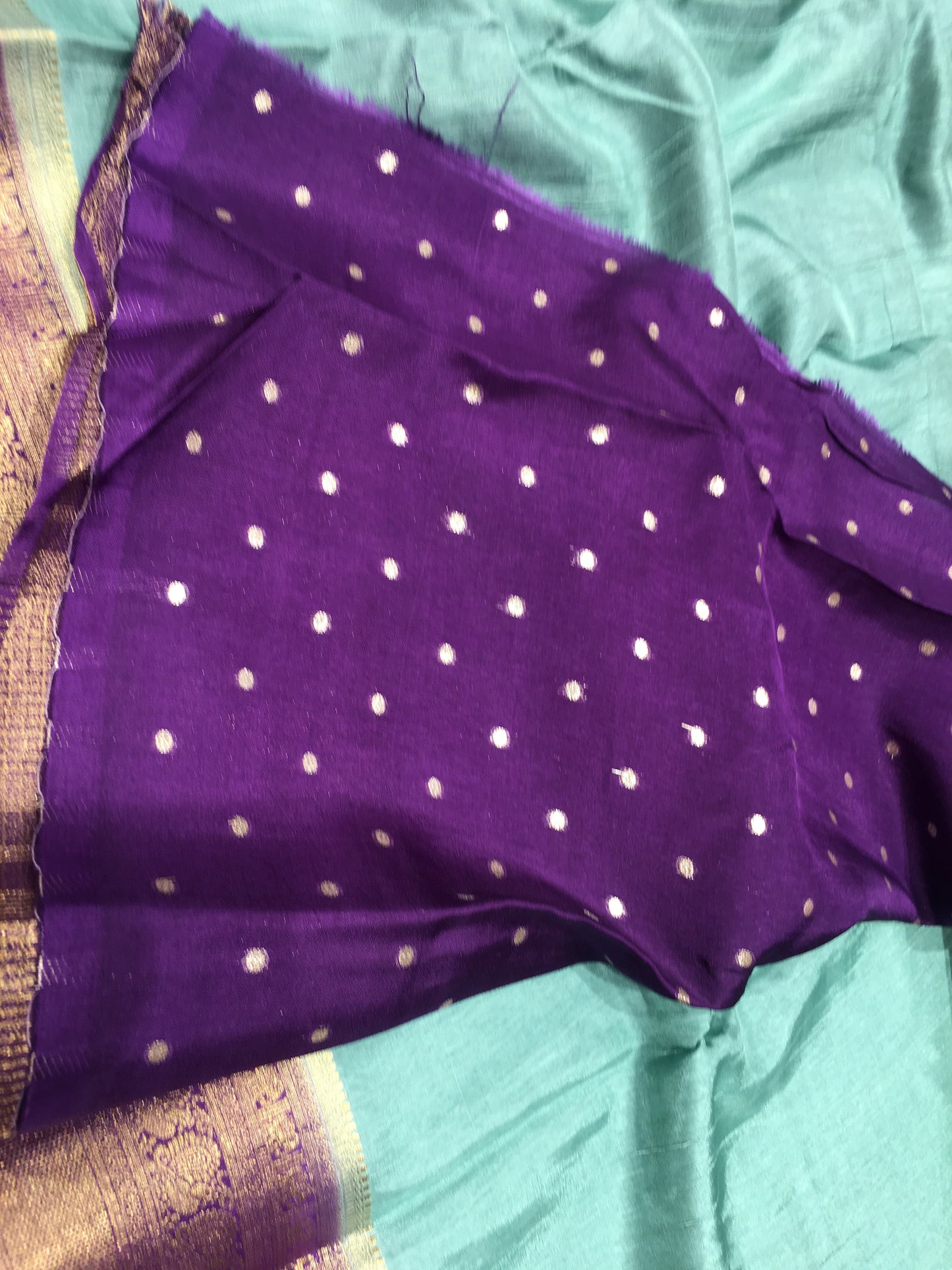 Soft tussar saree