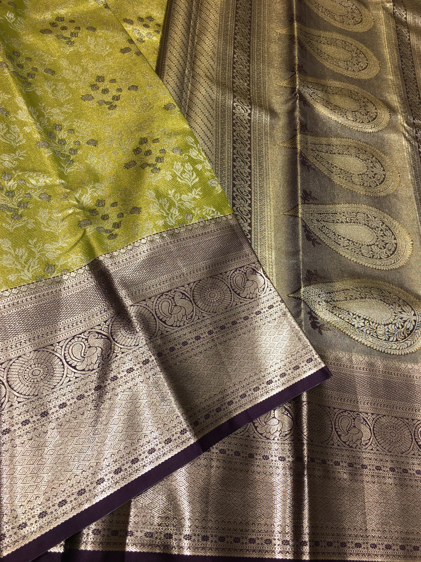 Semi Kanchipuram tissue