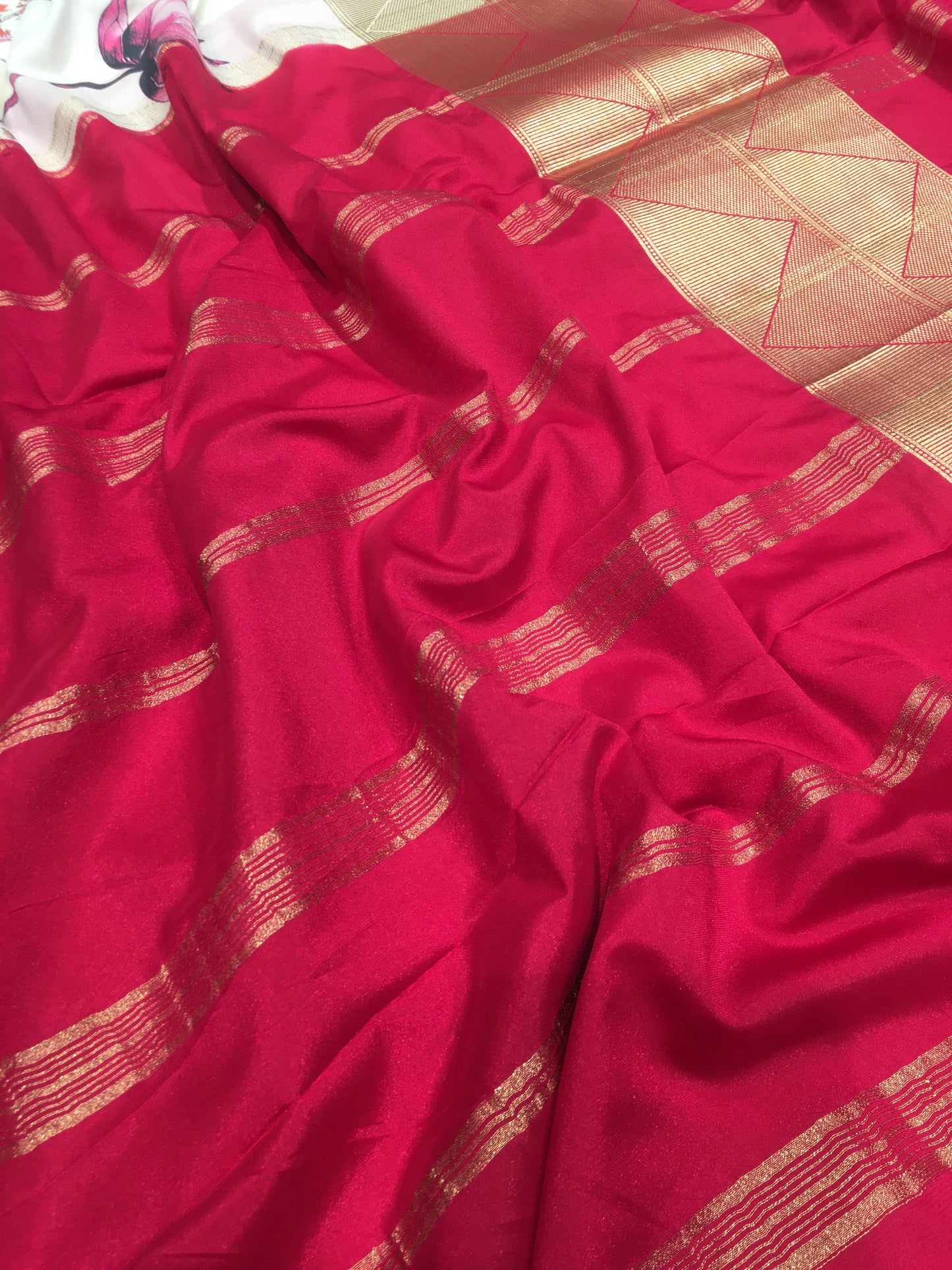 Semi Mysore Crape Silk