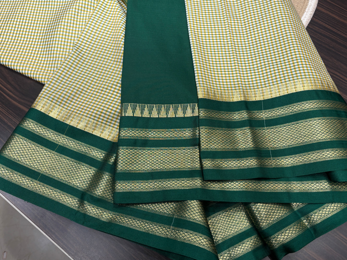 Semi Kanchipuram silk