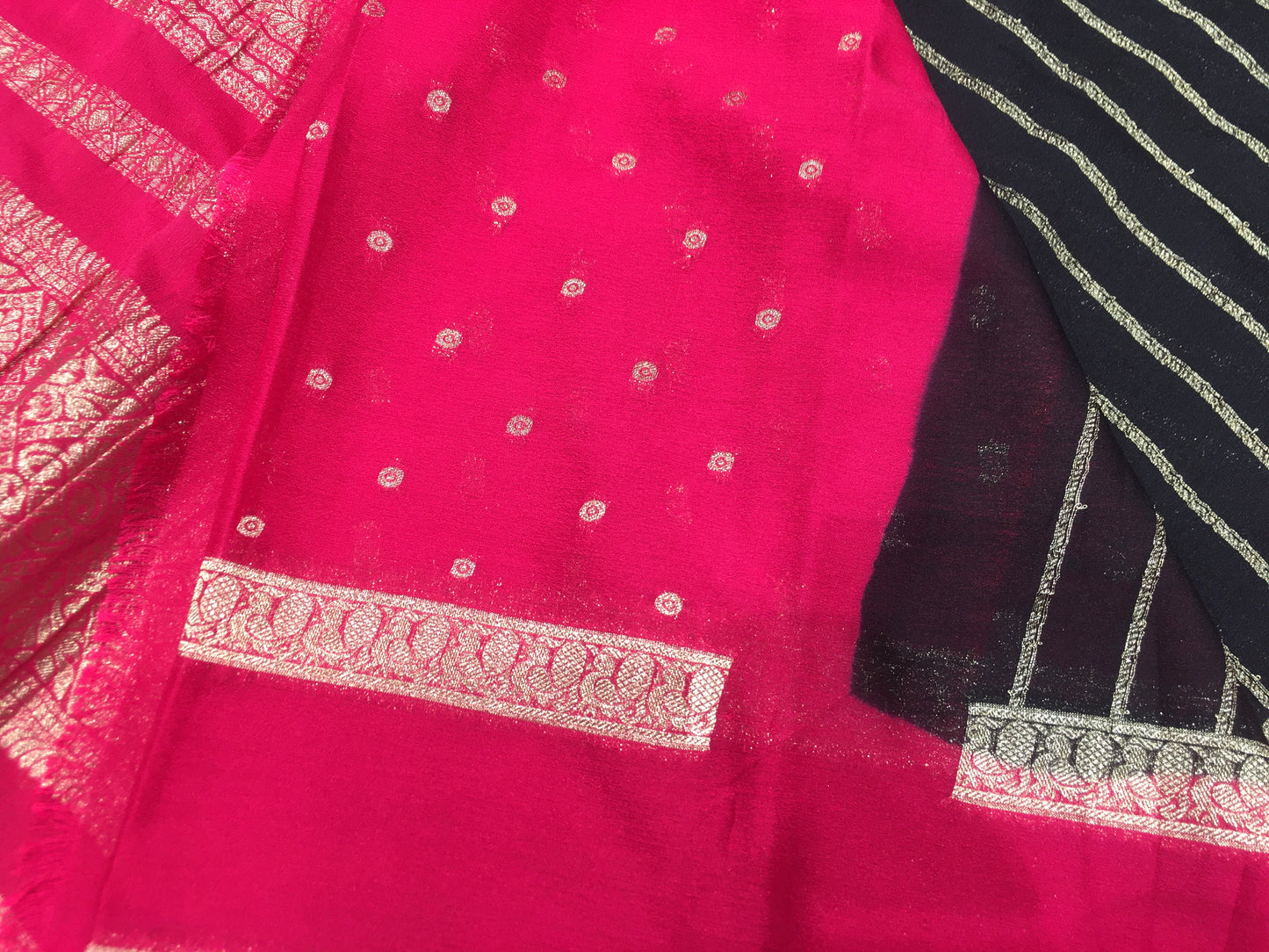 Semi Mysore Crape Silk