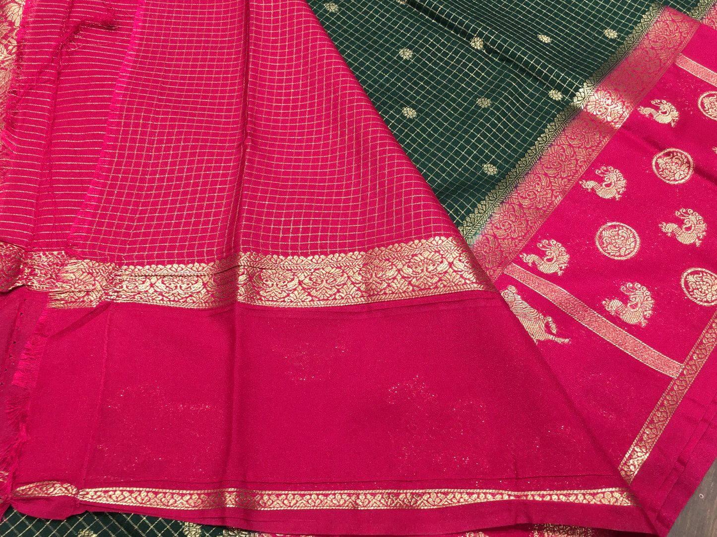 Semi Mysore crape