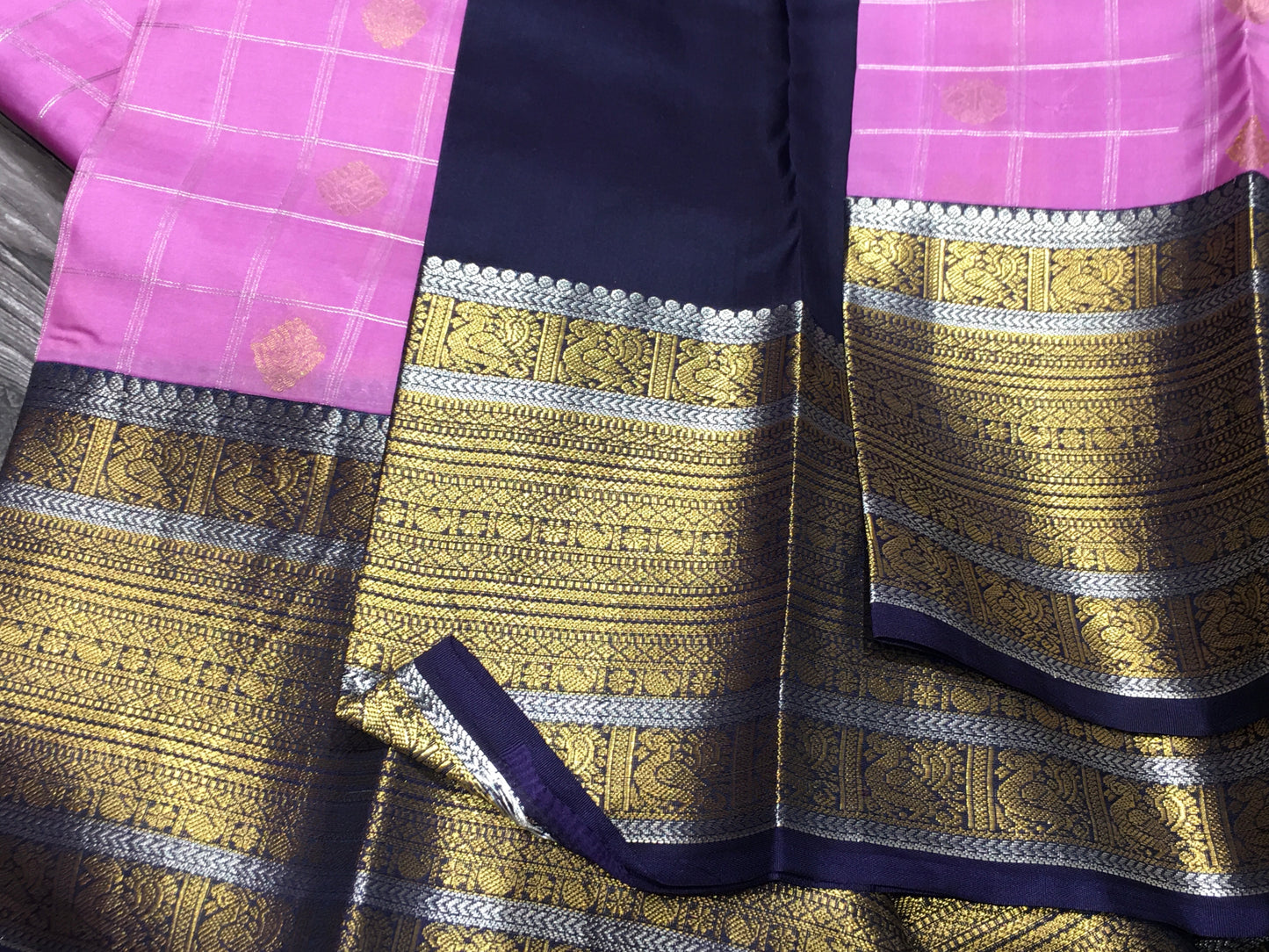 Pure Kanchipuram silk