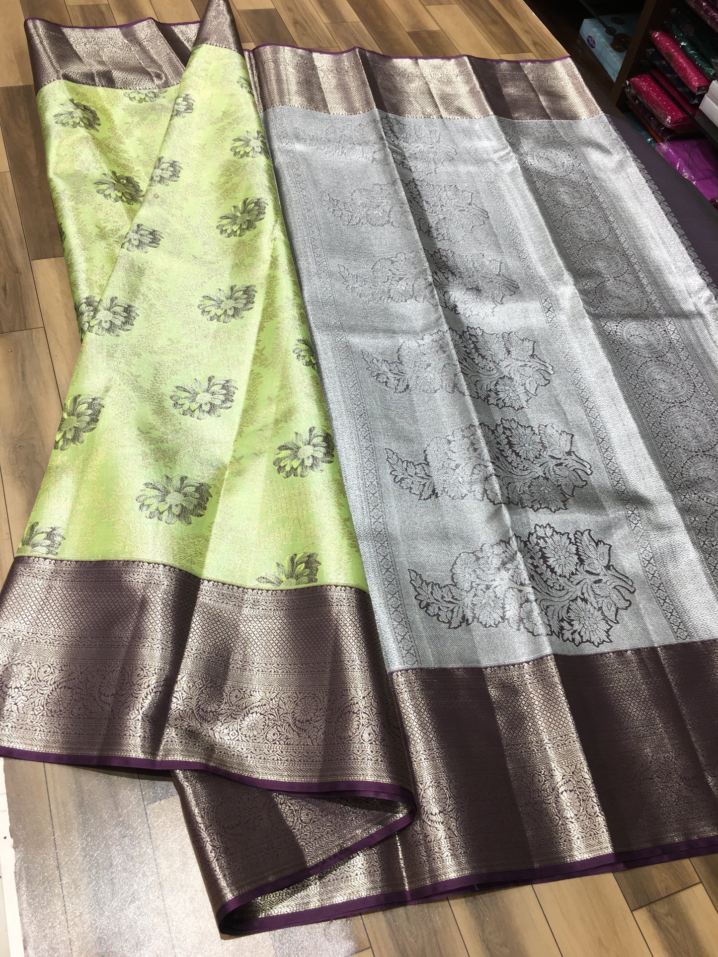 Semi Kanchipuram tissue