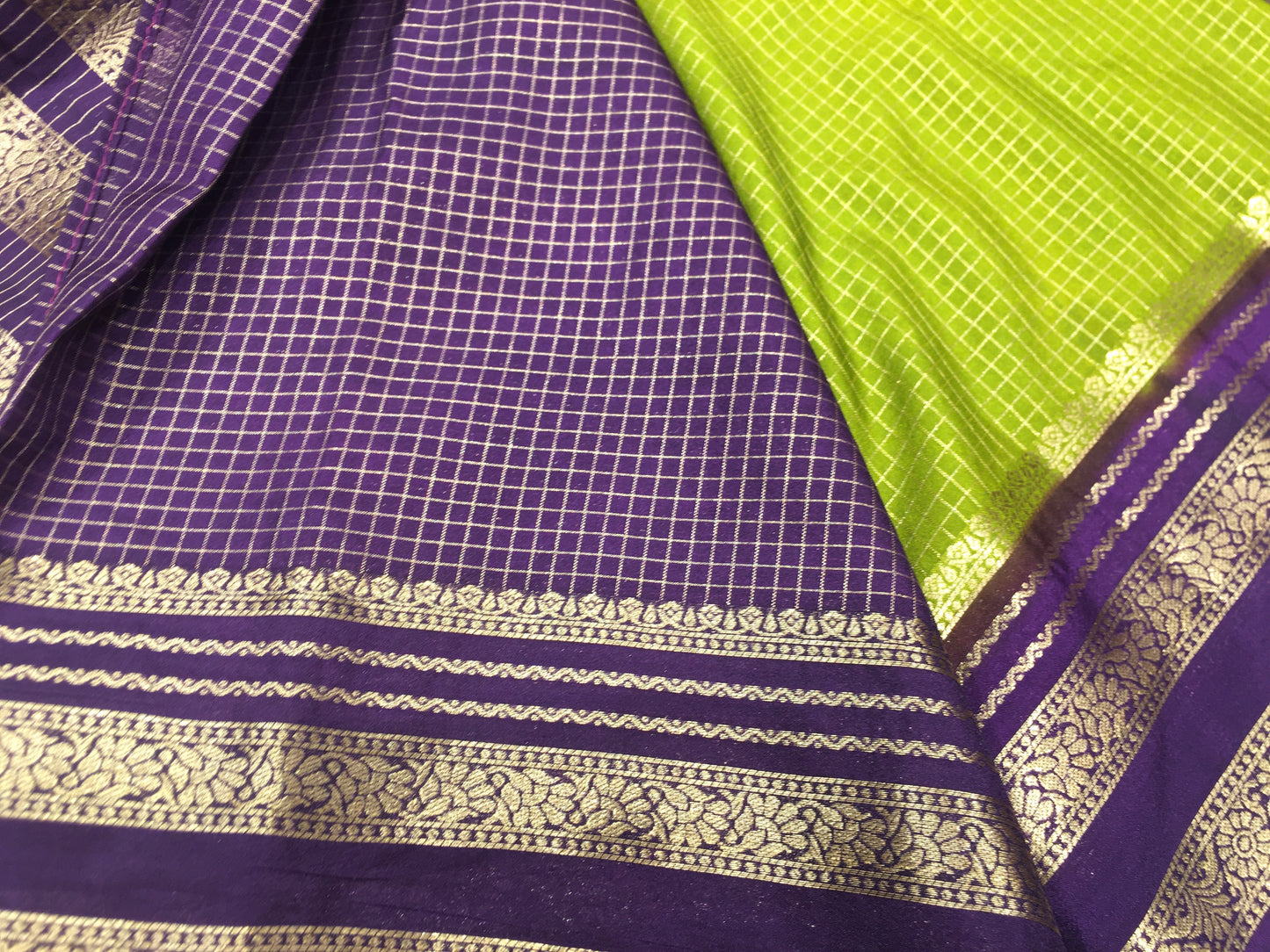 Semi Mysore Crape Silk