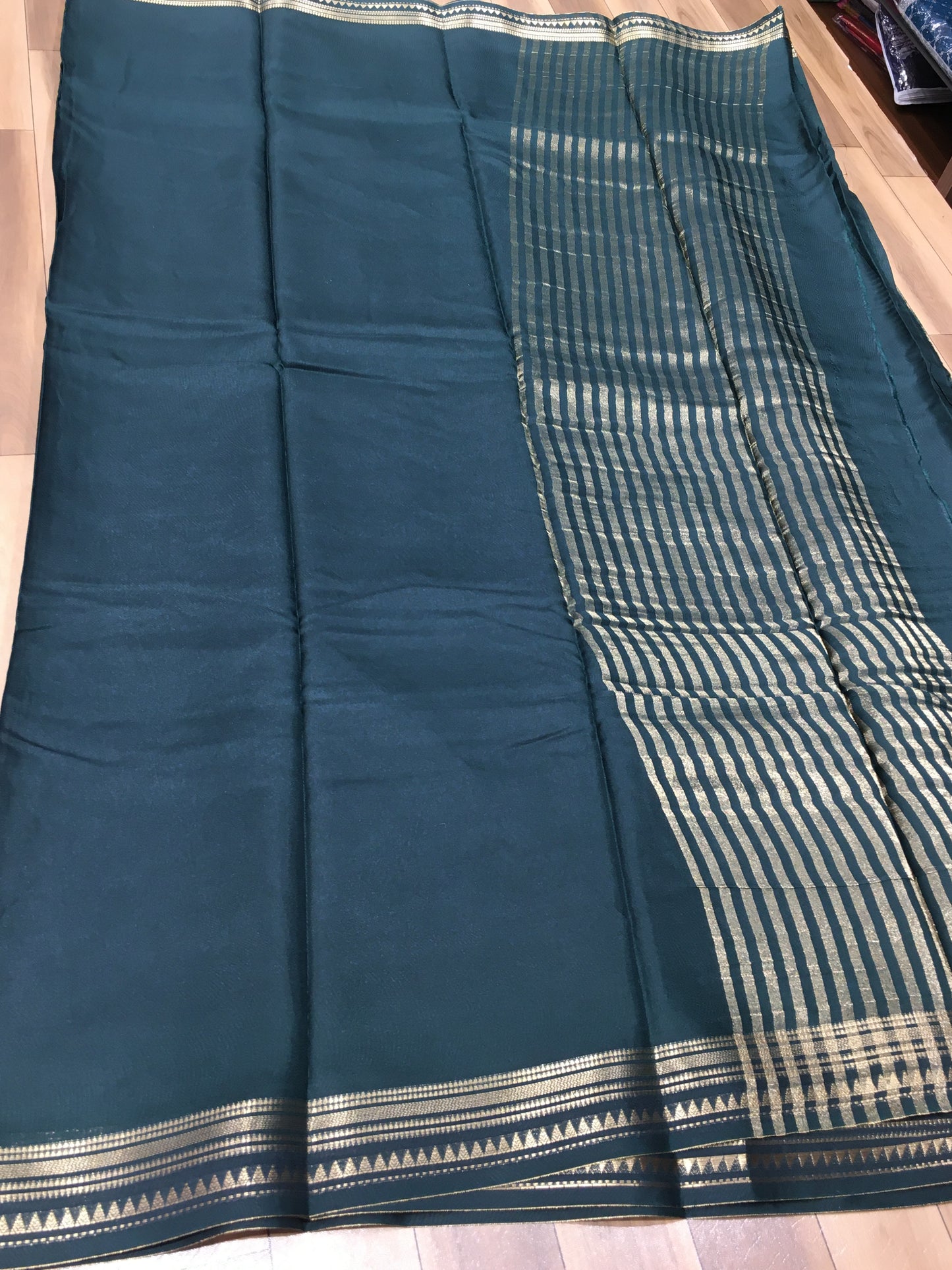 Semi Mysore Crape Silk