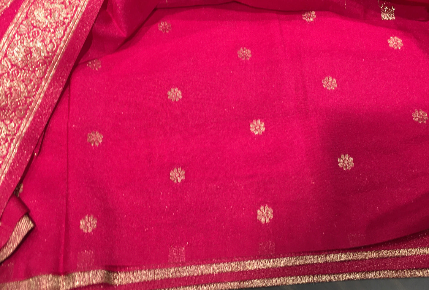 Soft crape saree