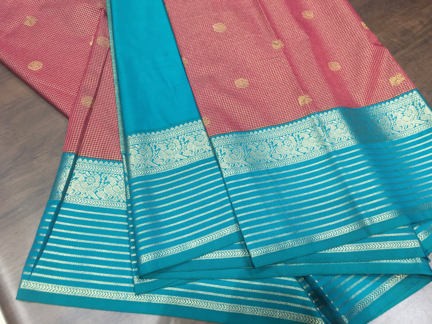 Semi Kanchipuram Silk