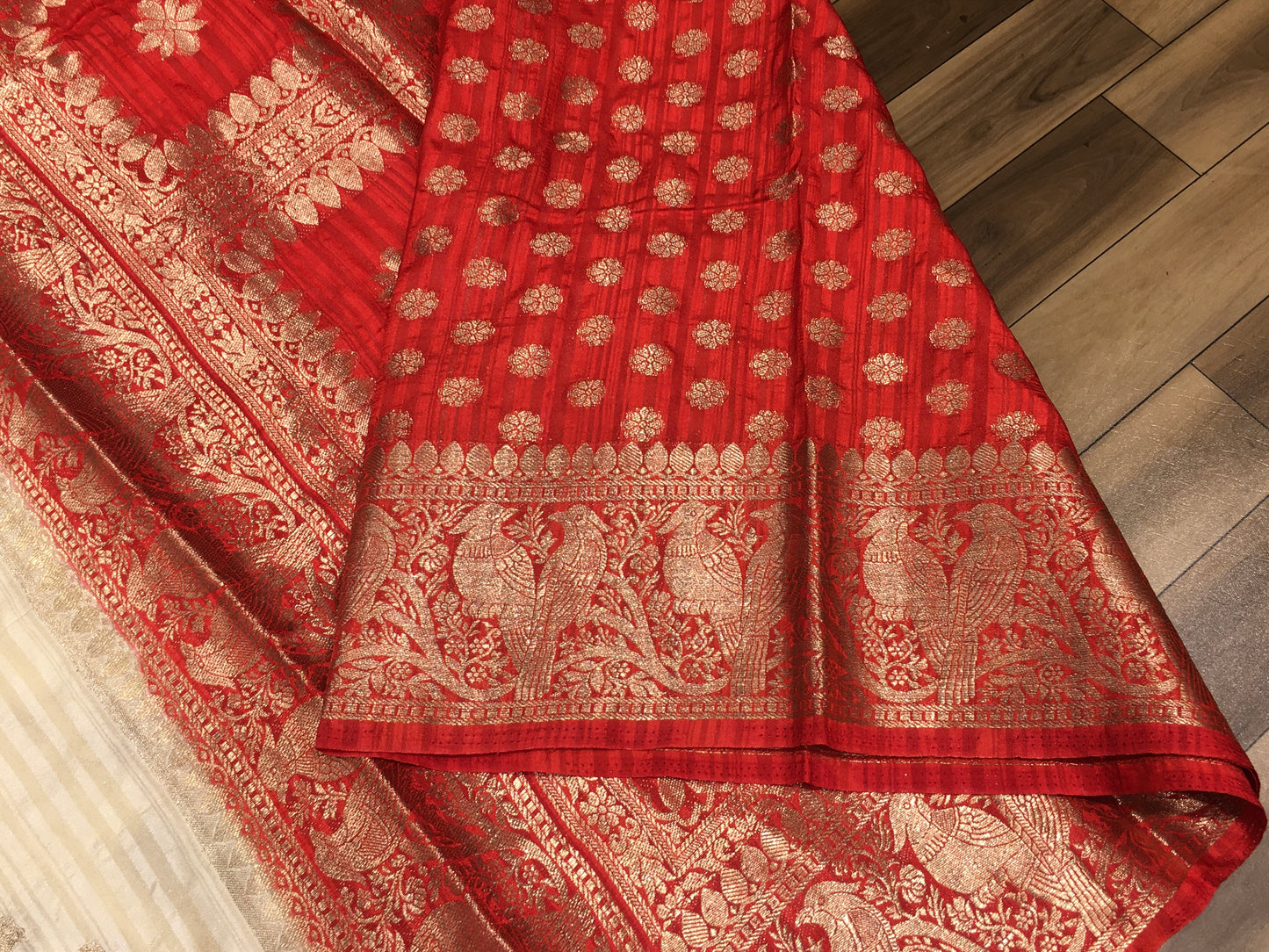 Raw silk saree