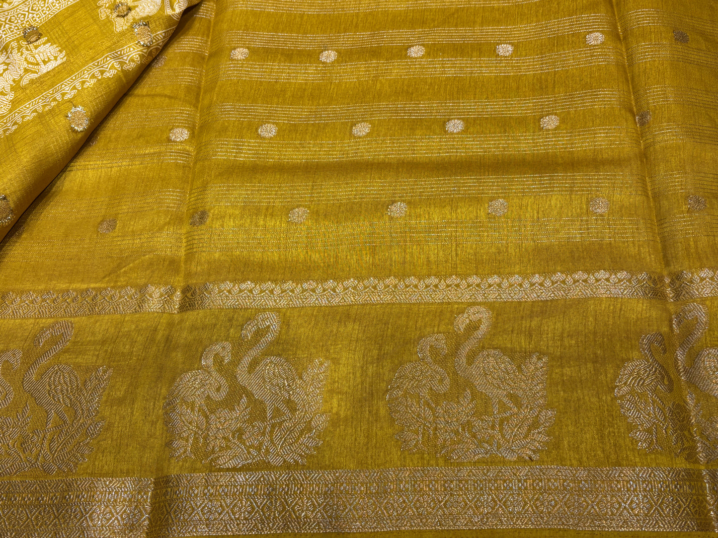 Mulberry silk saree
