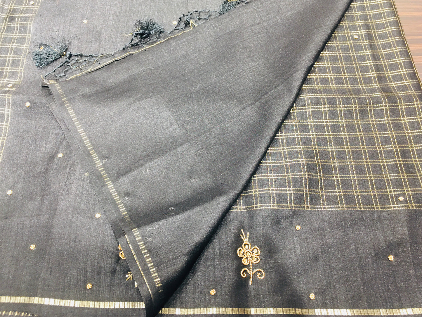 Tussar saree