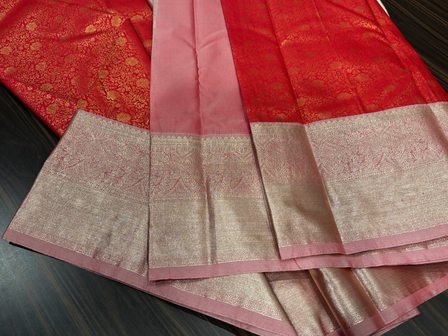 Semi Kanchipuram silk