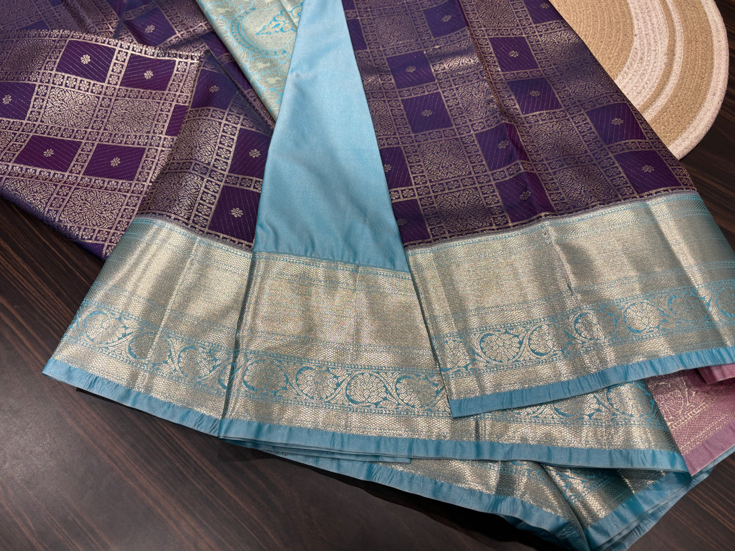 Semi Kanchipuram silk