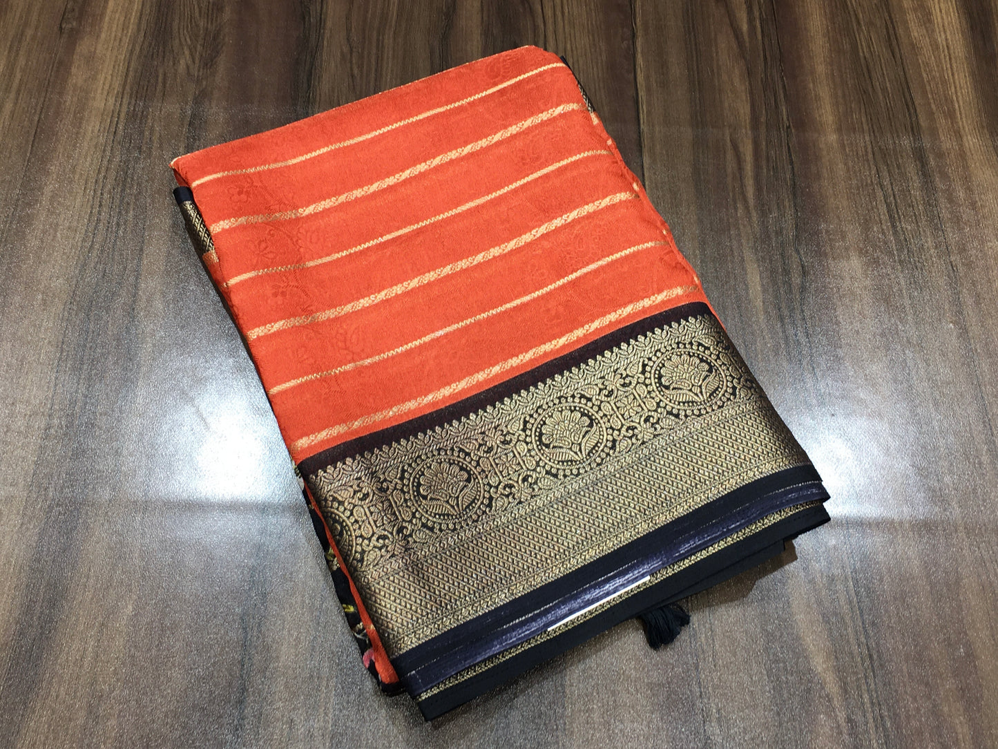 Semi Mysore Crape Silk