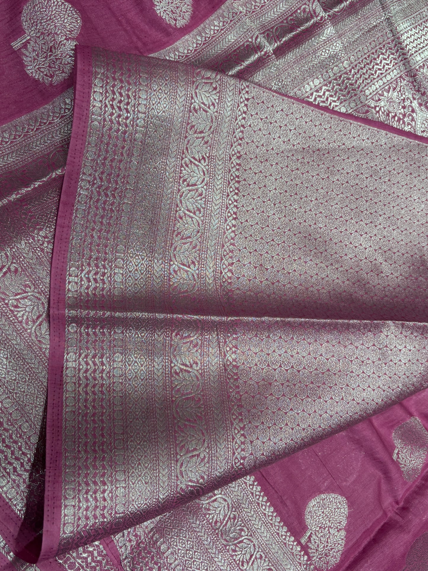 Raw silk