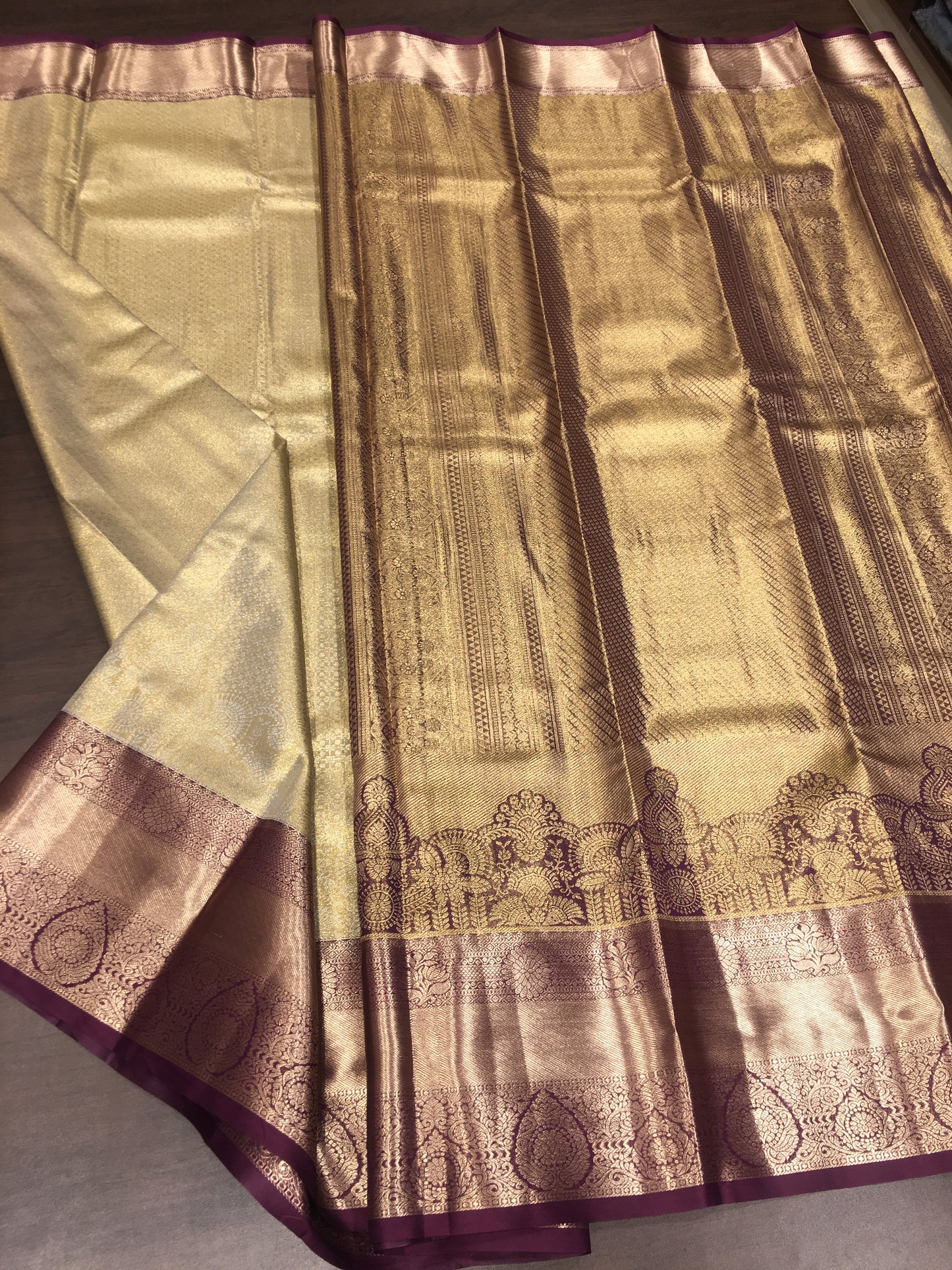 Semi Kanchipuram tissue