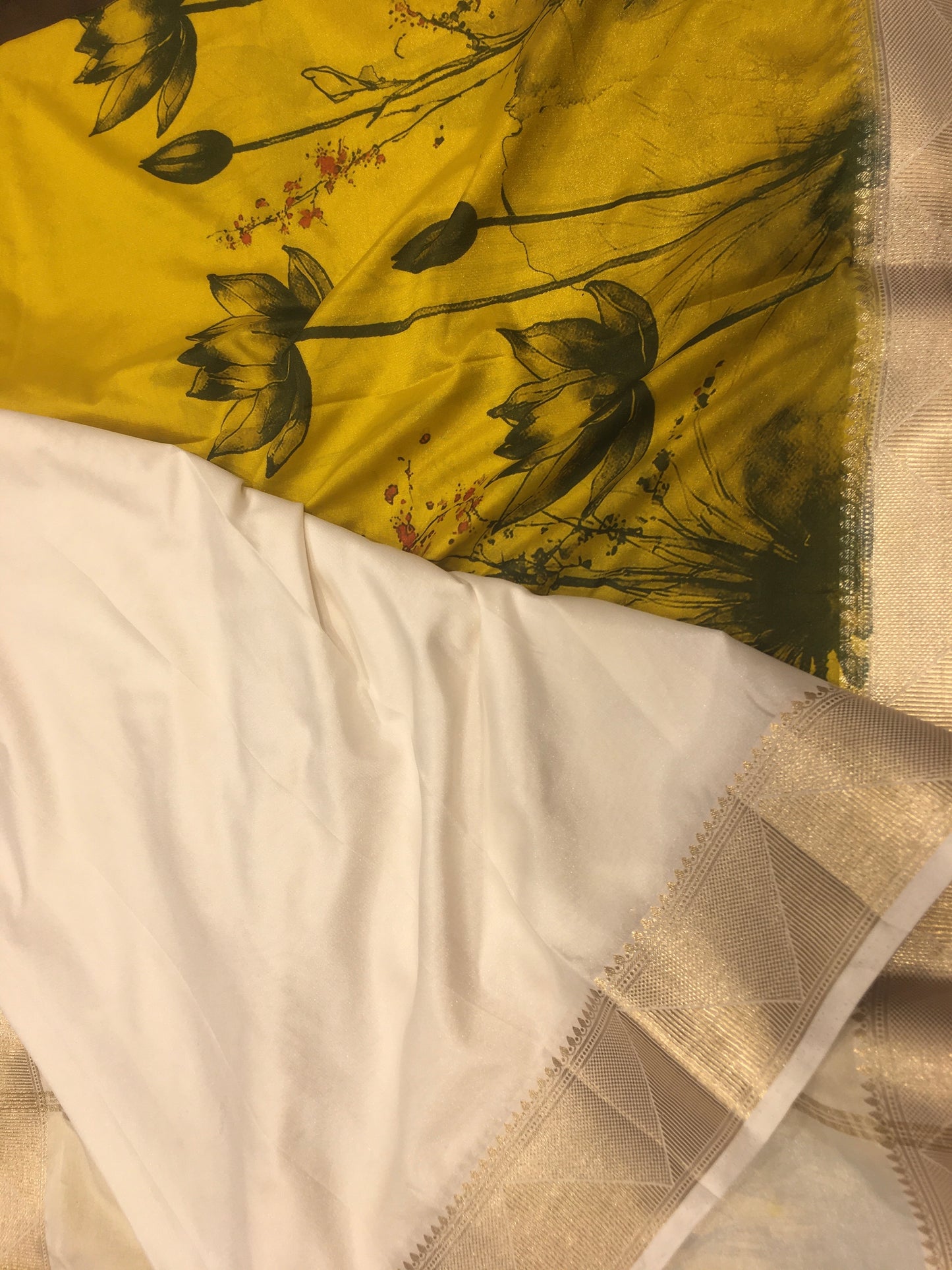Semi Mysore Crape Silk