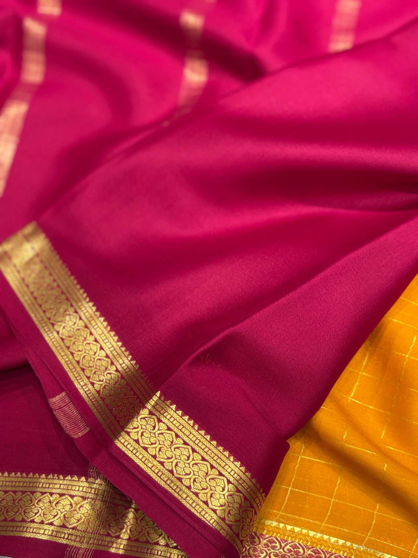 Pure Mysore silk
