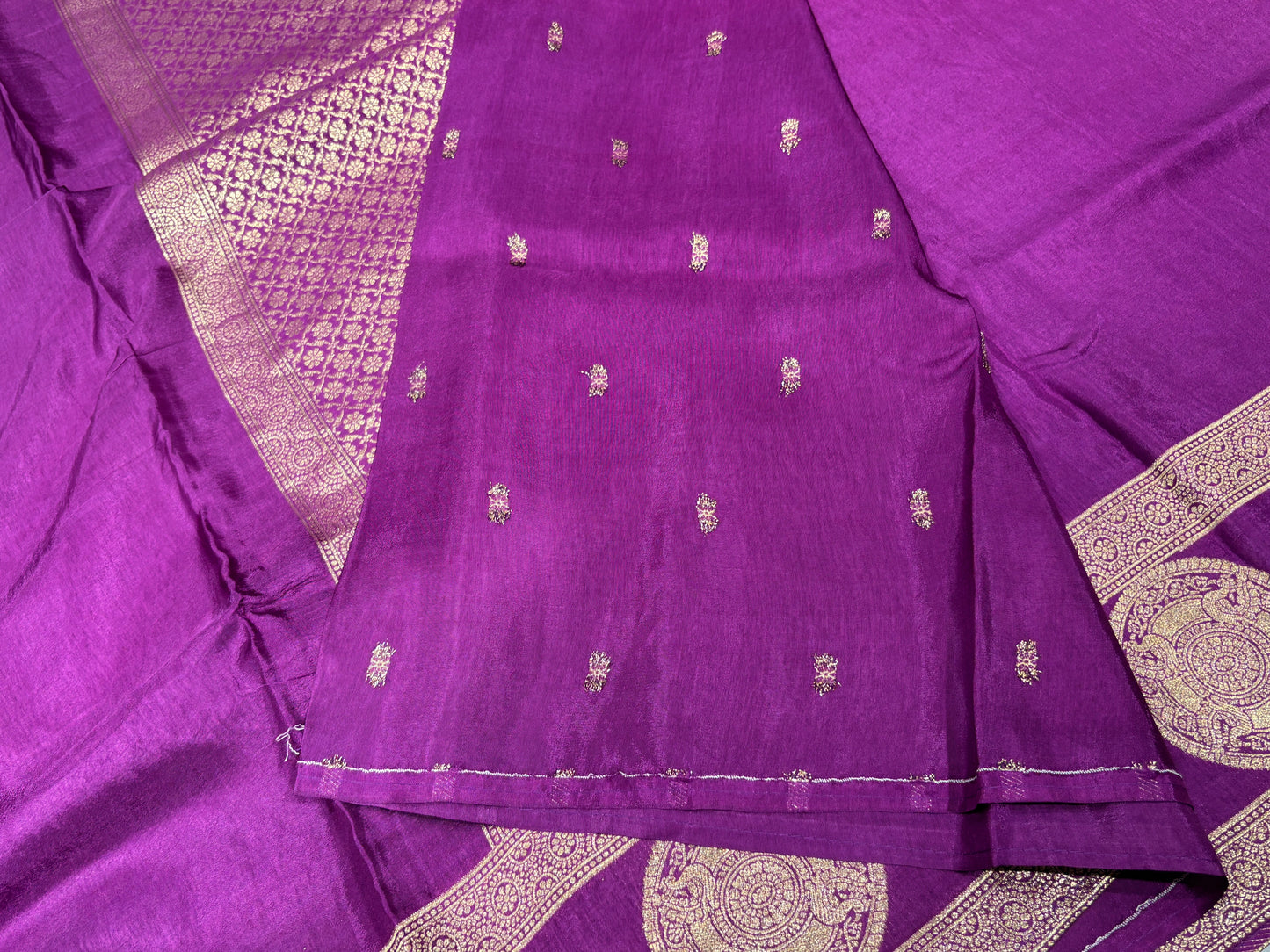 Satin crape