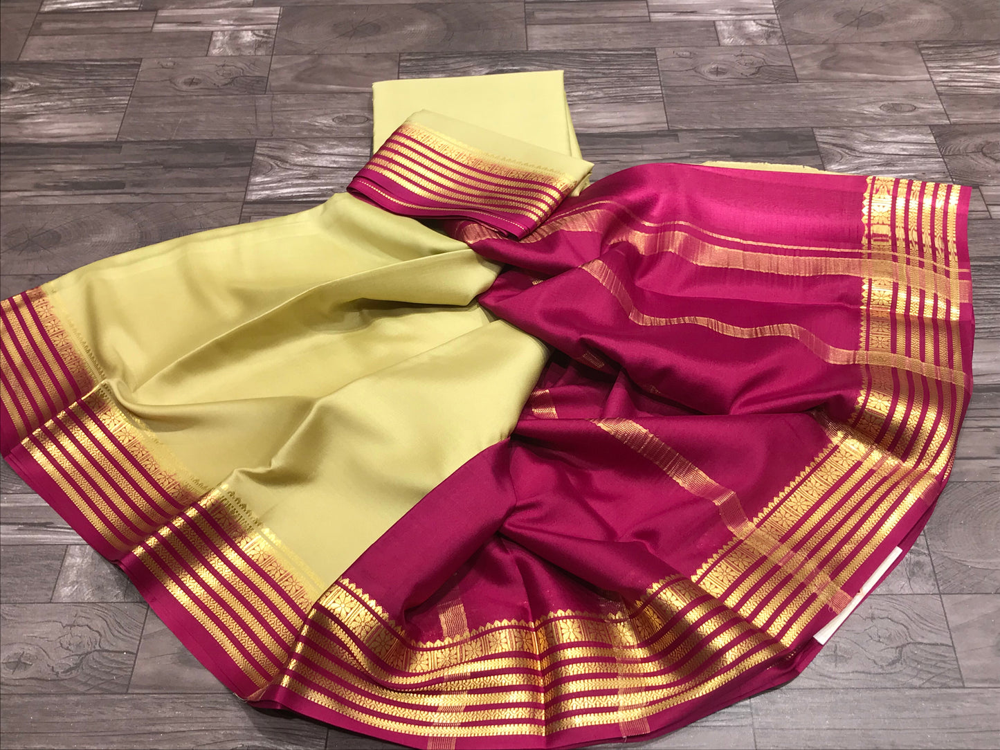 Pure Mysore Silk Saree