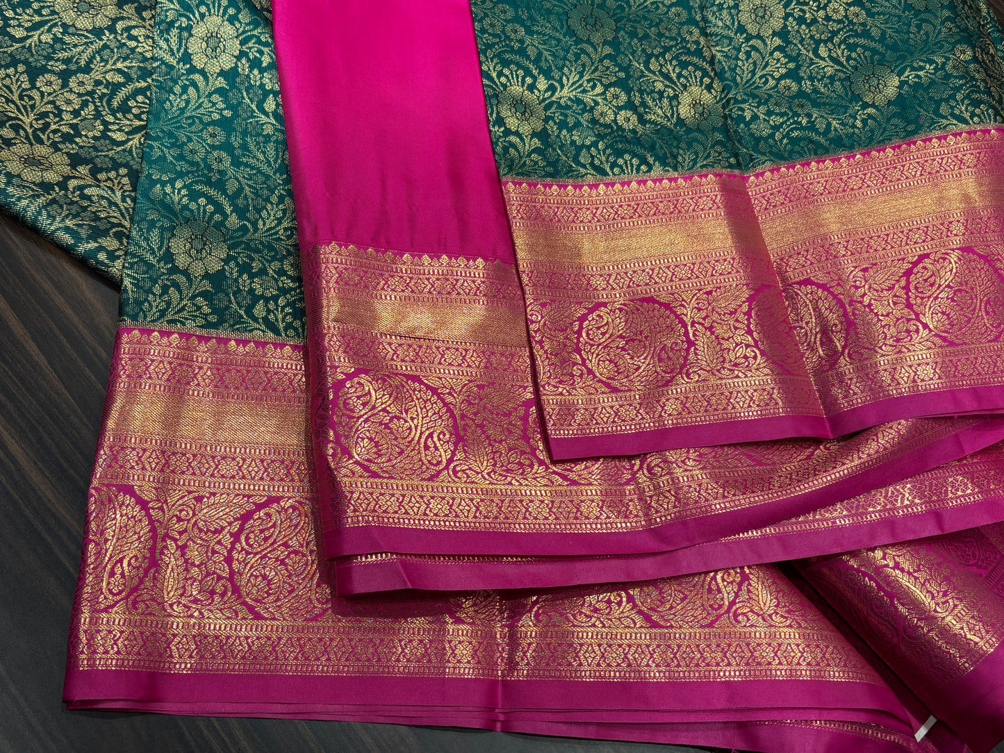 Semi Kanchipuram silk