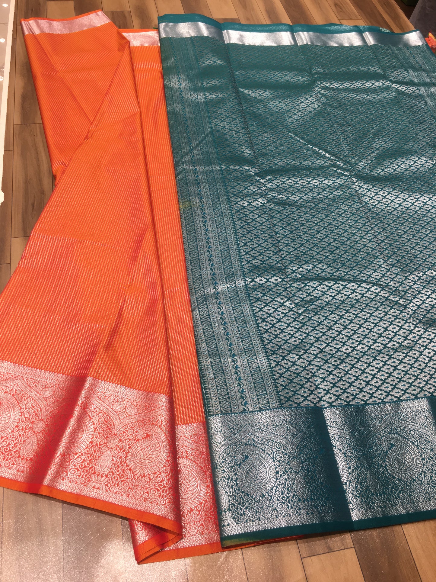 Semi Kanchipuram silk