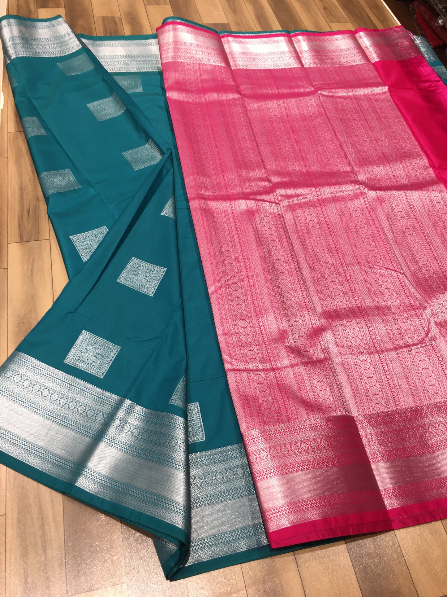 Semi Kanchipuram silk