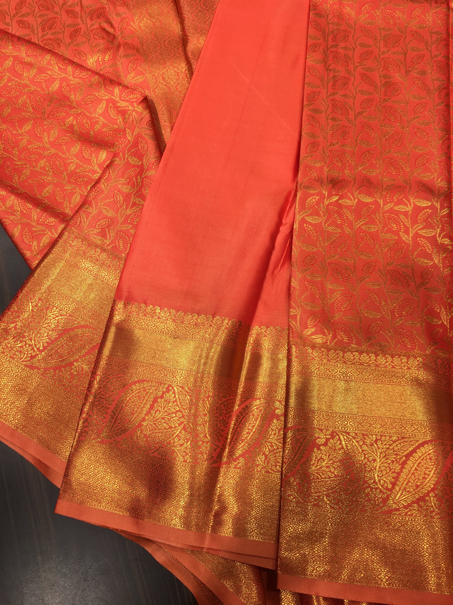 Semi Kanchipuram silk