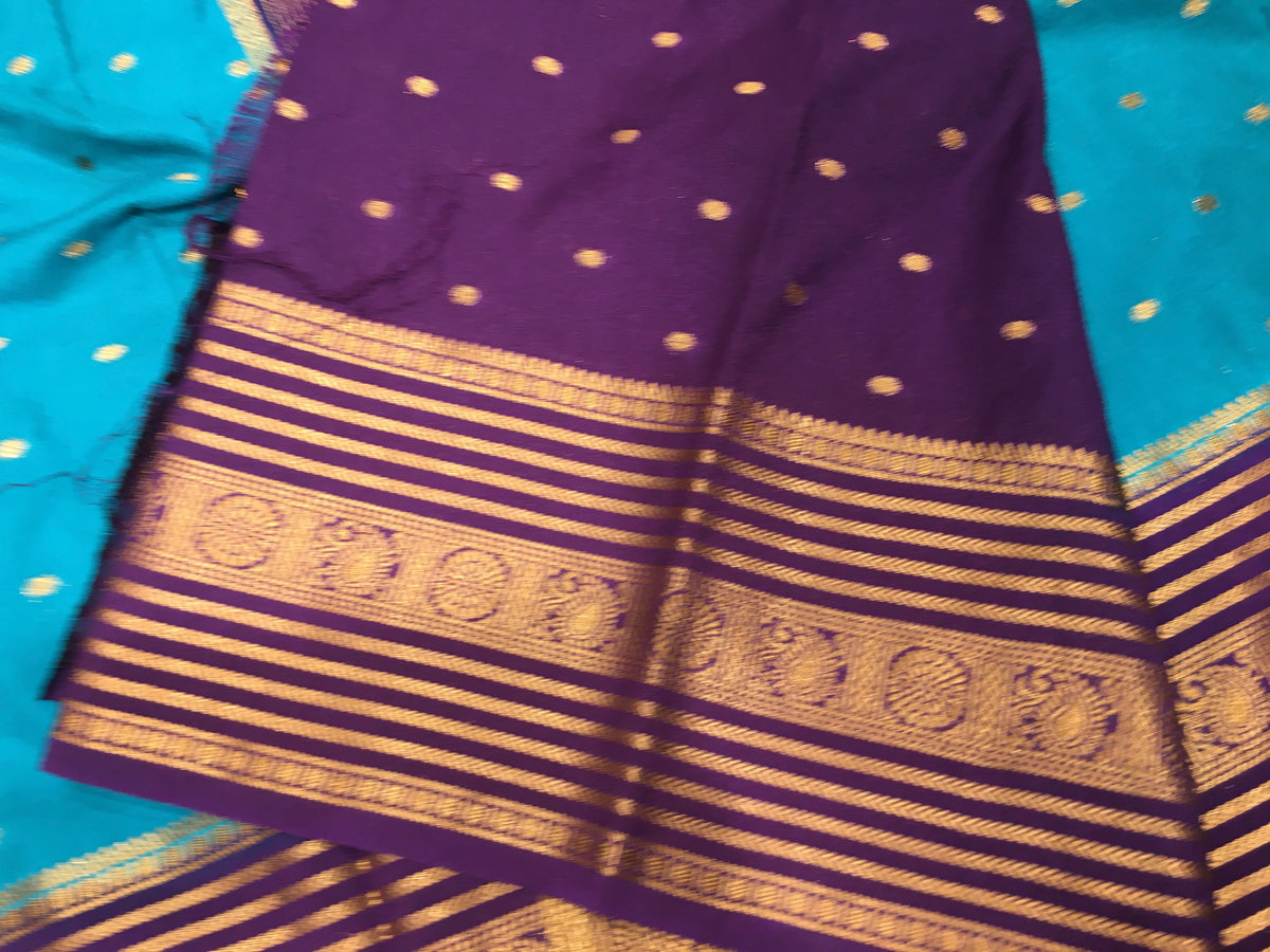 Semi Mysore Crape Silk