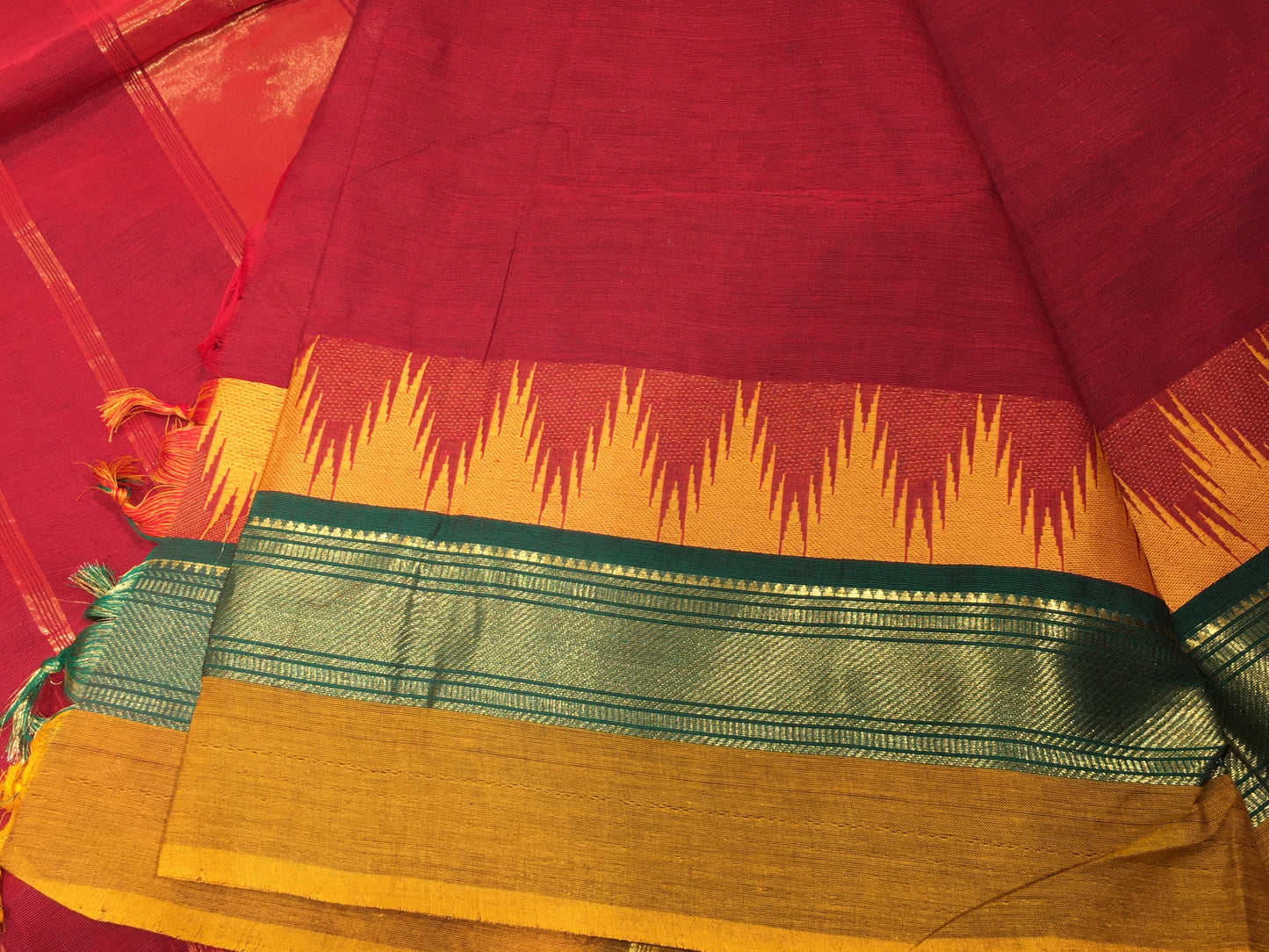 Fancy cotton saree