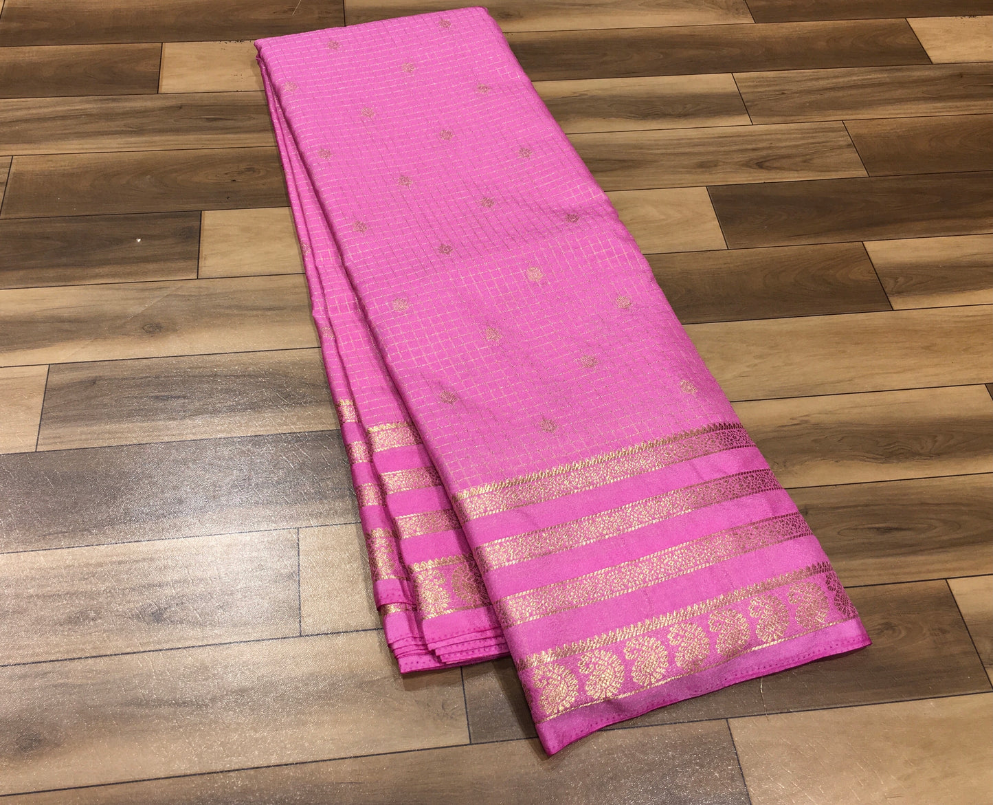 Semi Mysore Crape Silk