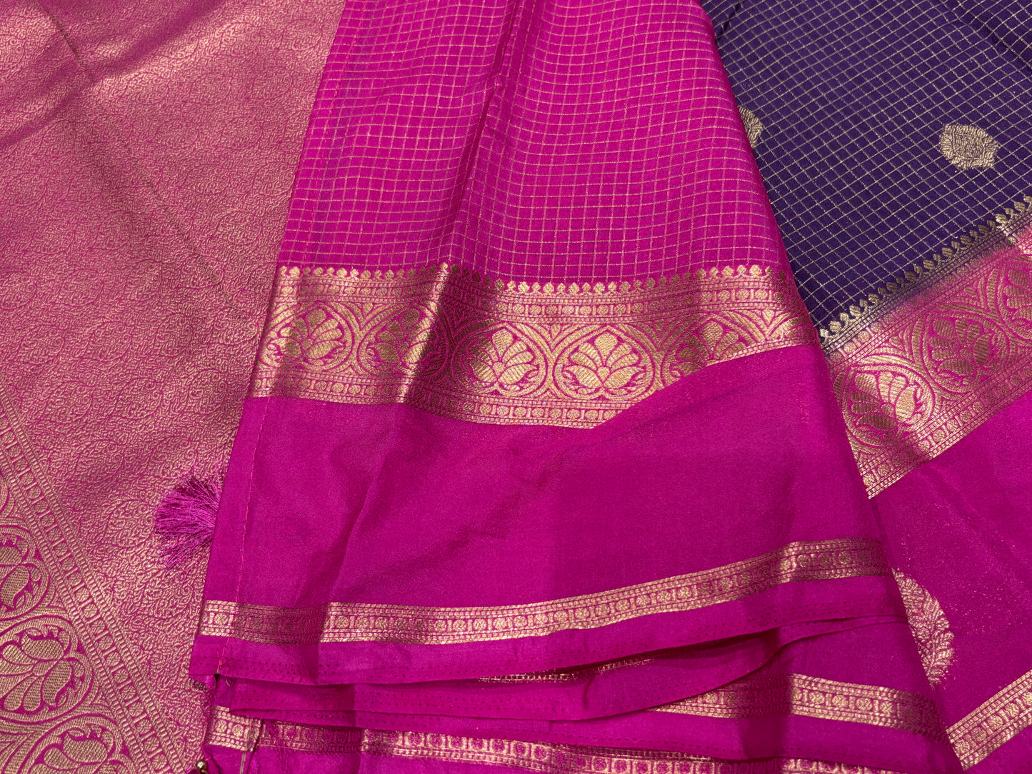 Semi Mysore crape