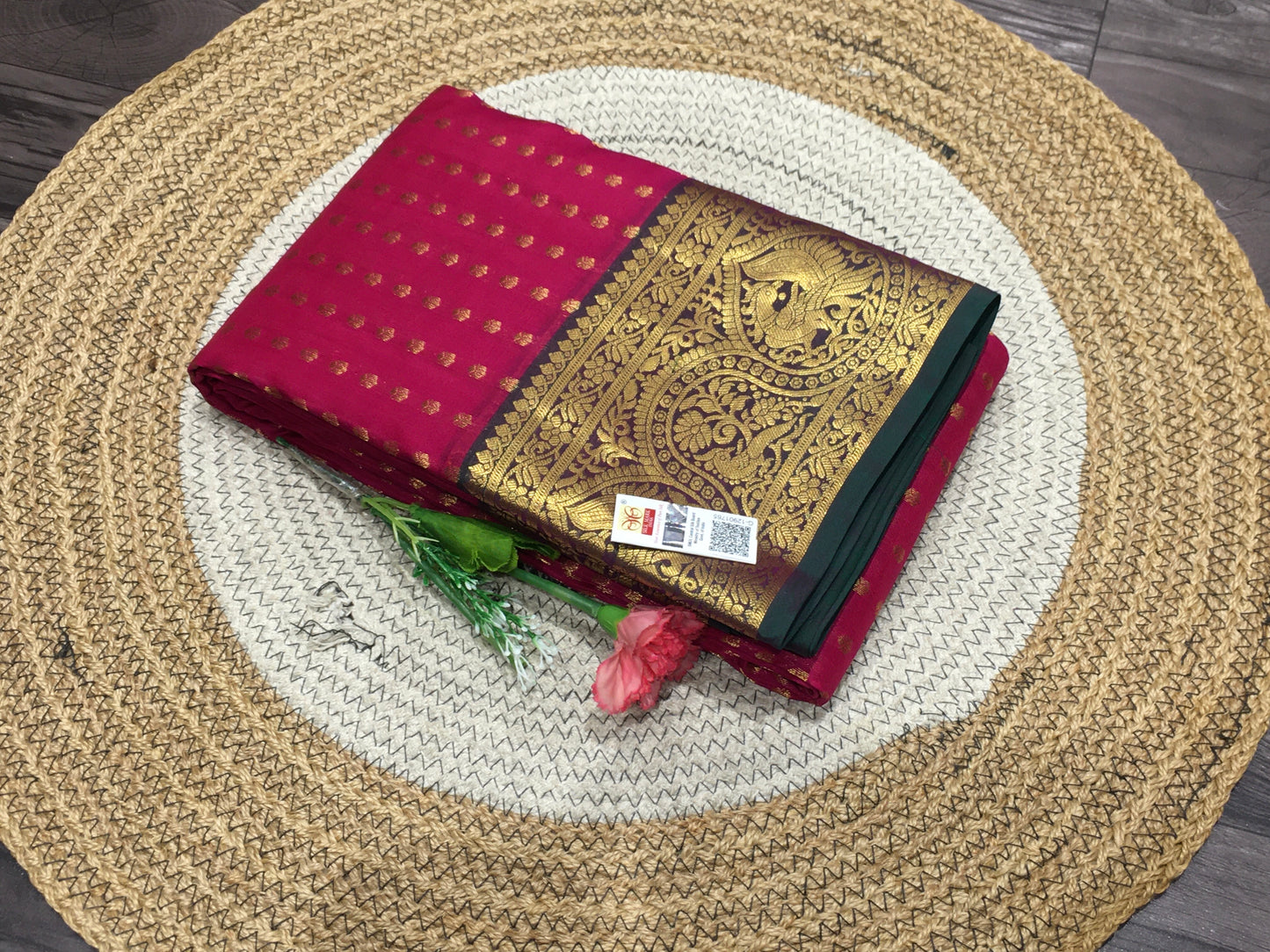 Pure Kanchipuram silk