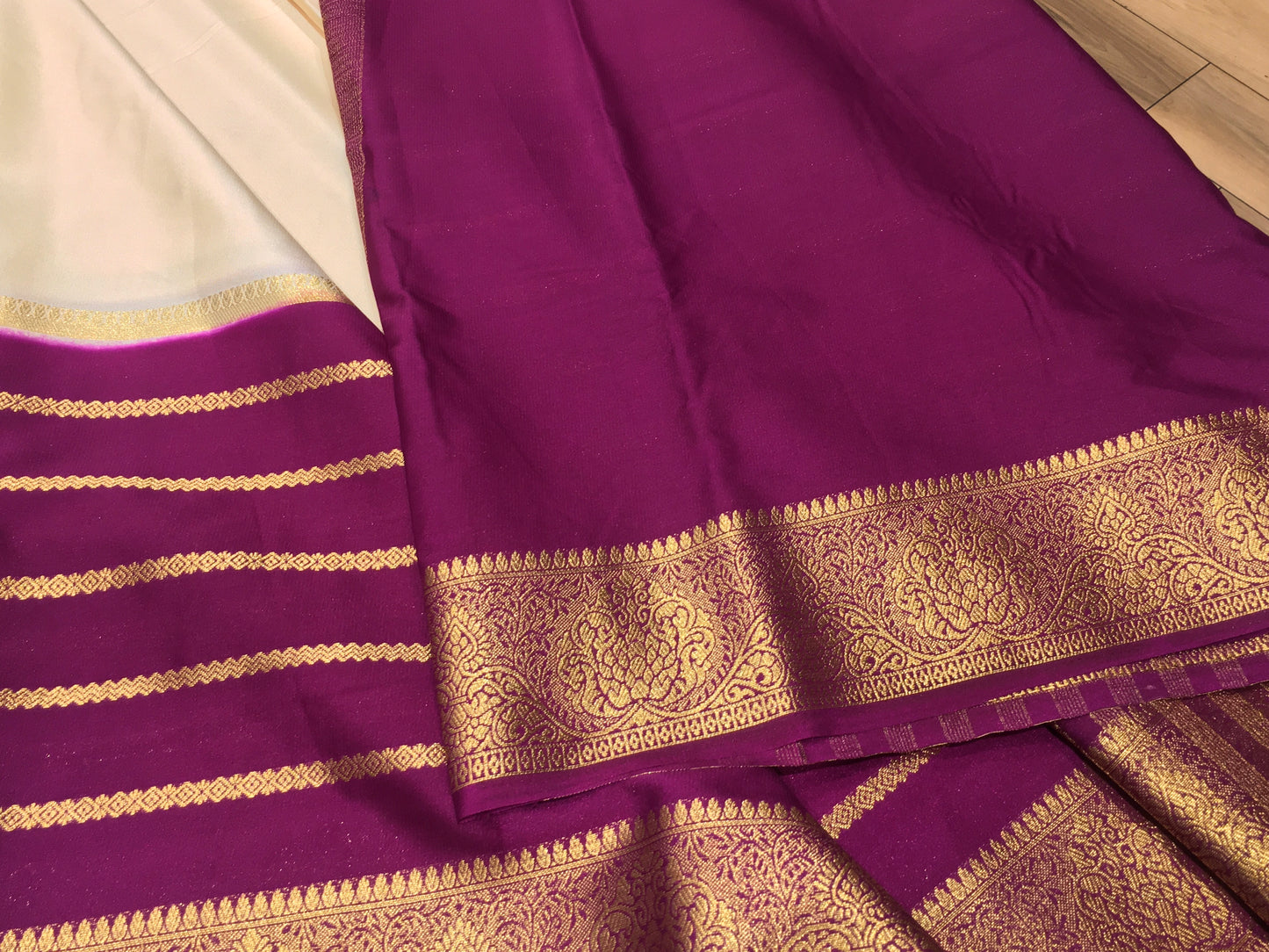 Semi Mysore crape silk